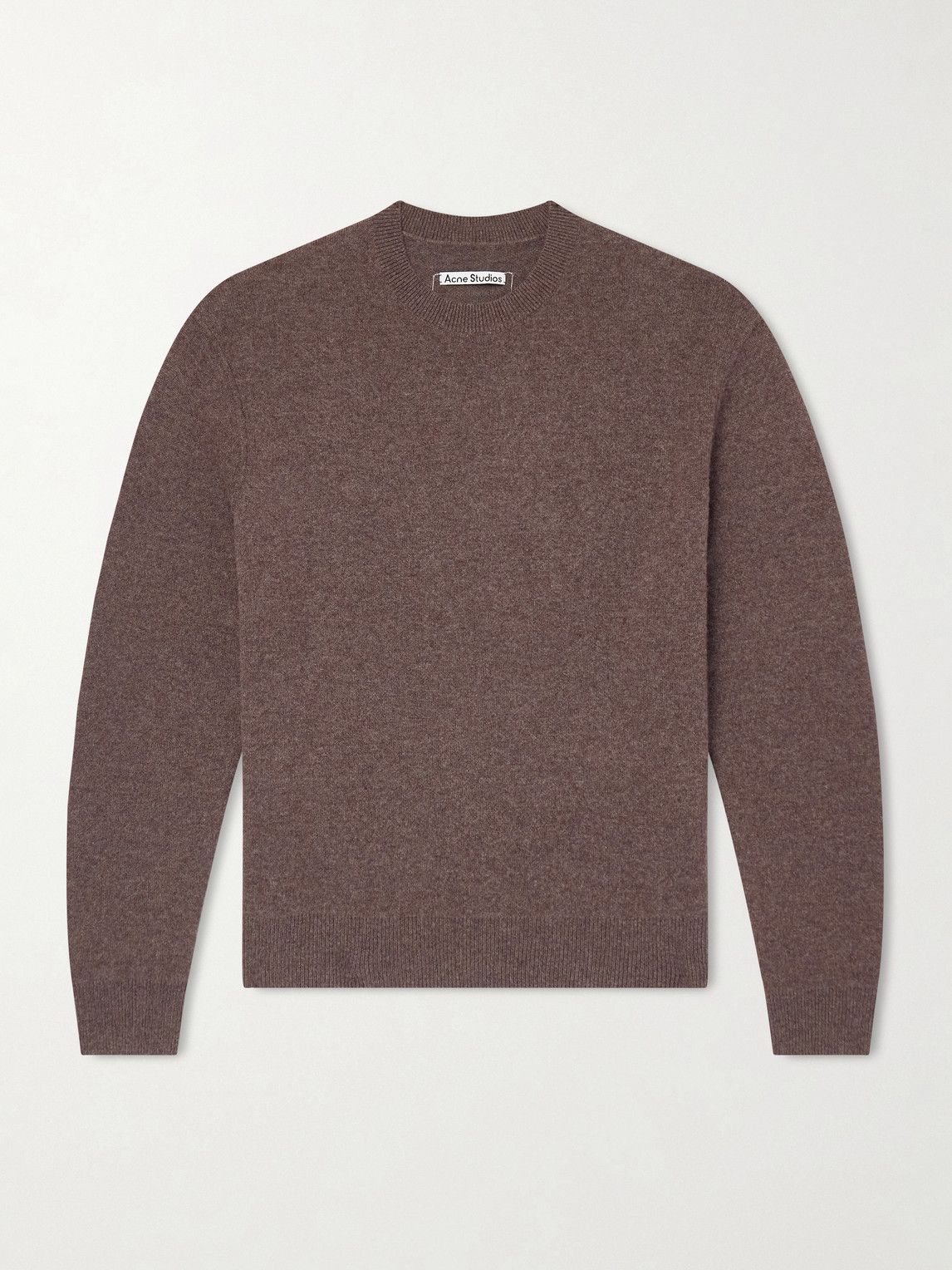 Acne Studios Klimi Oversized Cashmere-blend Sweater In Brown