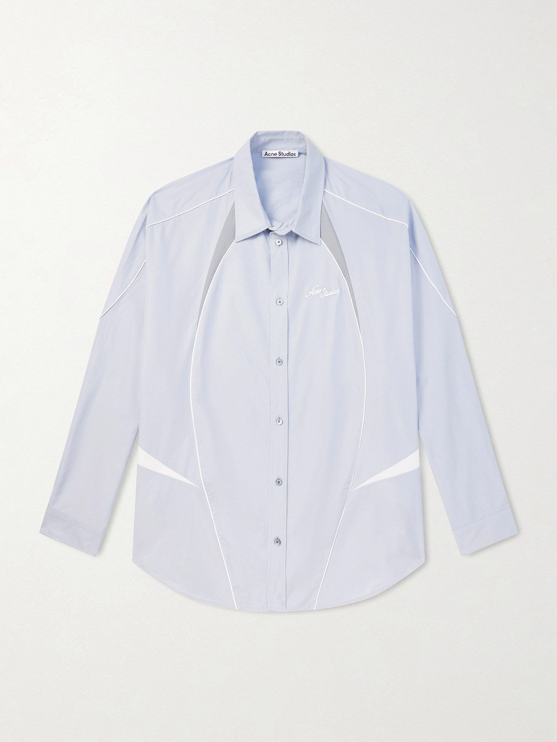 Acne Studios Sofit Cotton Shirt In Gray