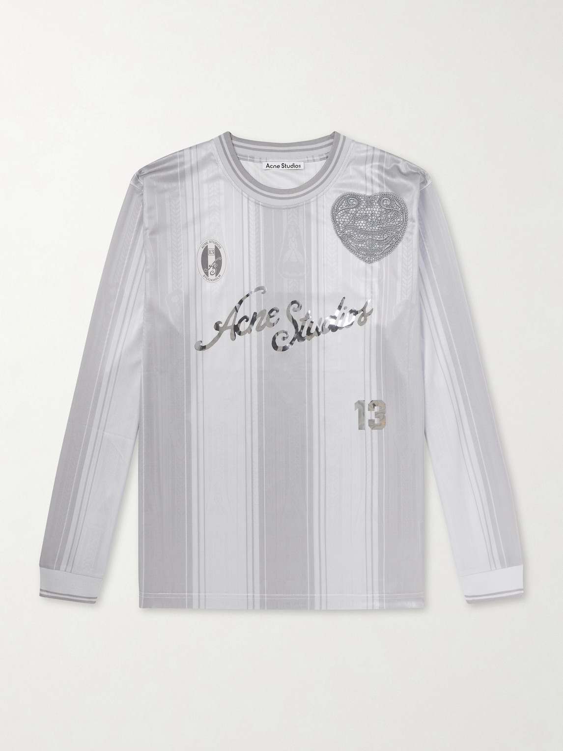Acne Studios Erwin Logo-Detailed Jersey - Men
