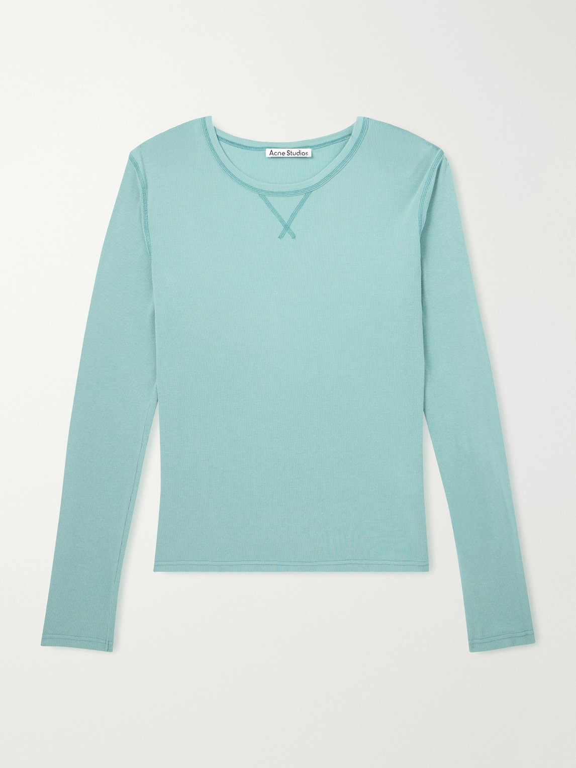 Acne Studios Einso U Sunkissed Ribbed Jersey T-Shirt - Men