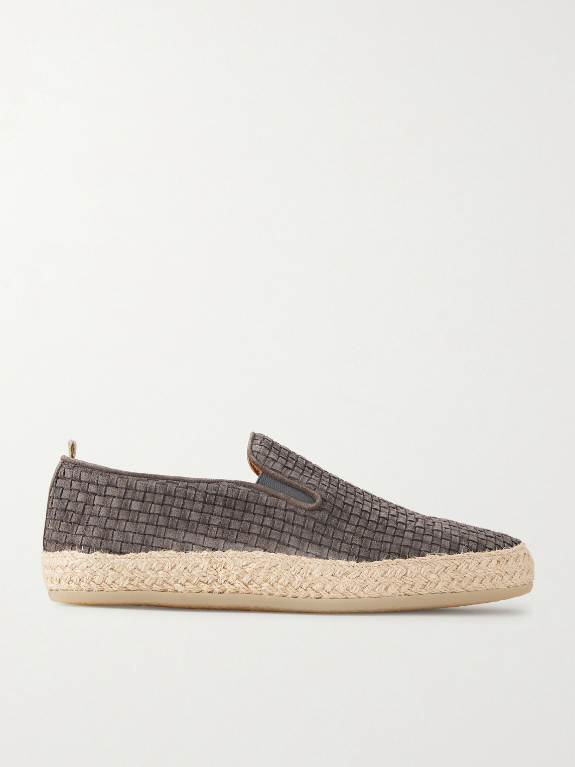 Officine Creative Bowline 001 Woven Suede Espadrilles EU 45