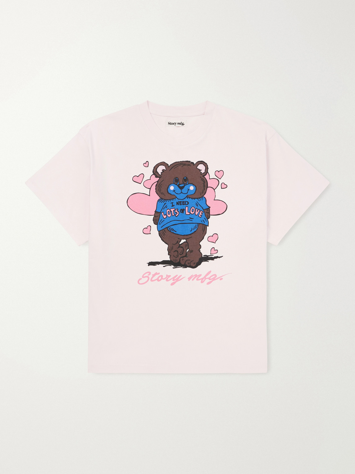 Story Mfg. Grateful Printed Organic Cotton-Jersey T-Shirt - Men