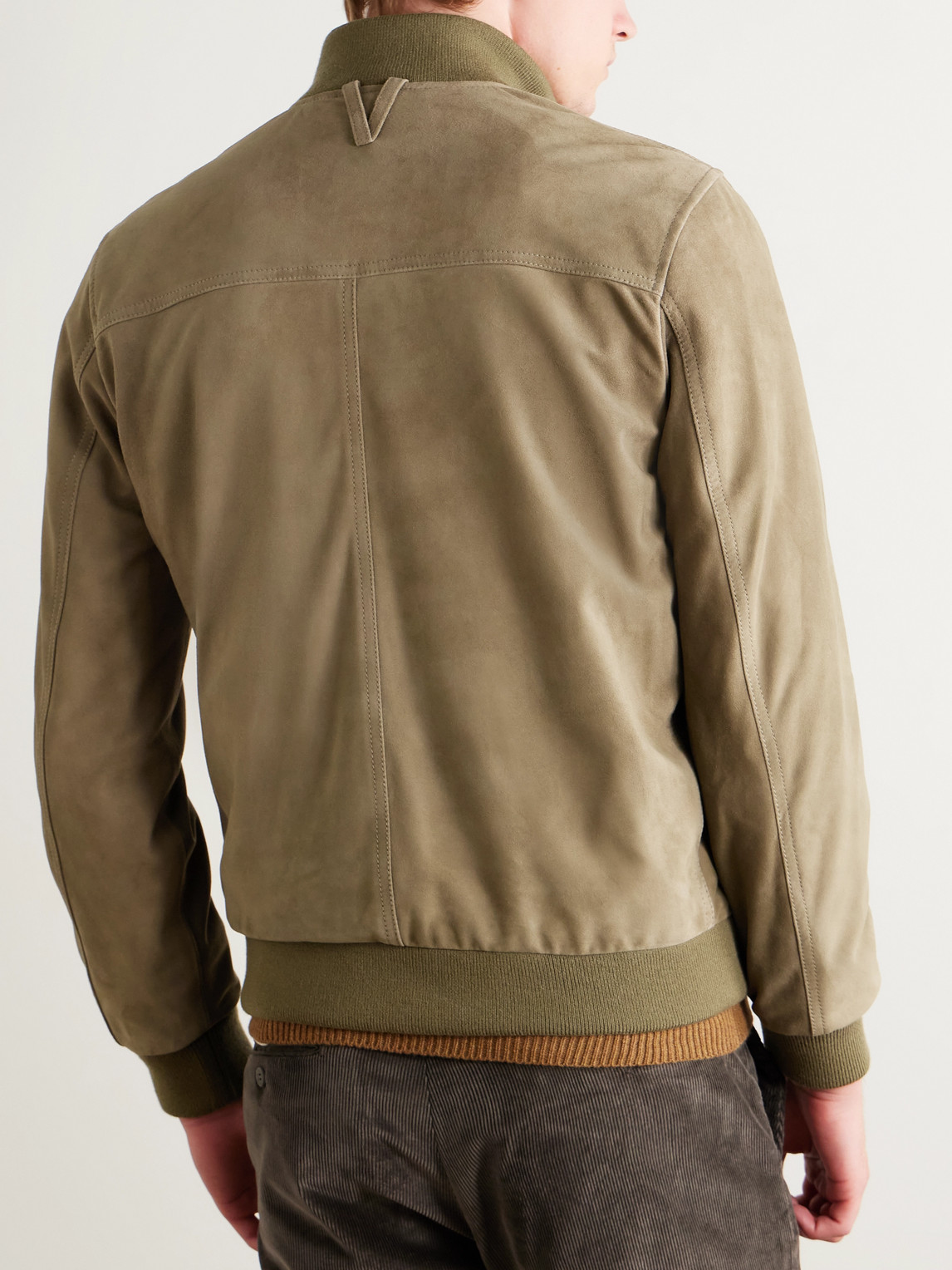  Valstar - Valstarino Suede Jacket - Men - Green - It 52 