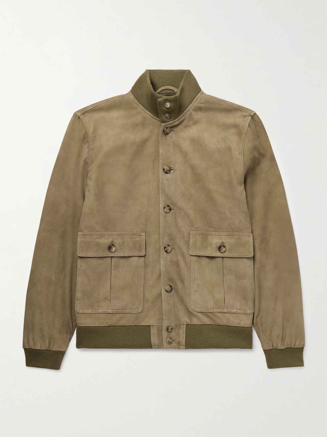 Valstar Ino Suede Jacket In Brown