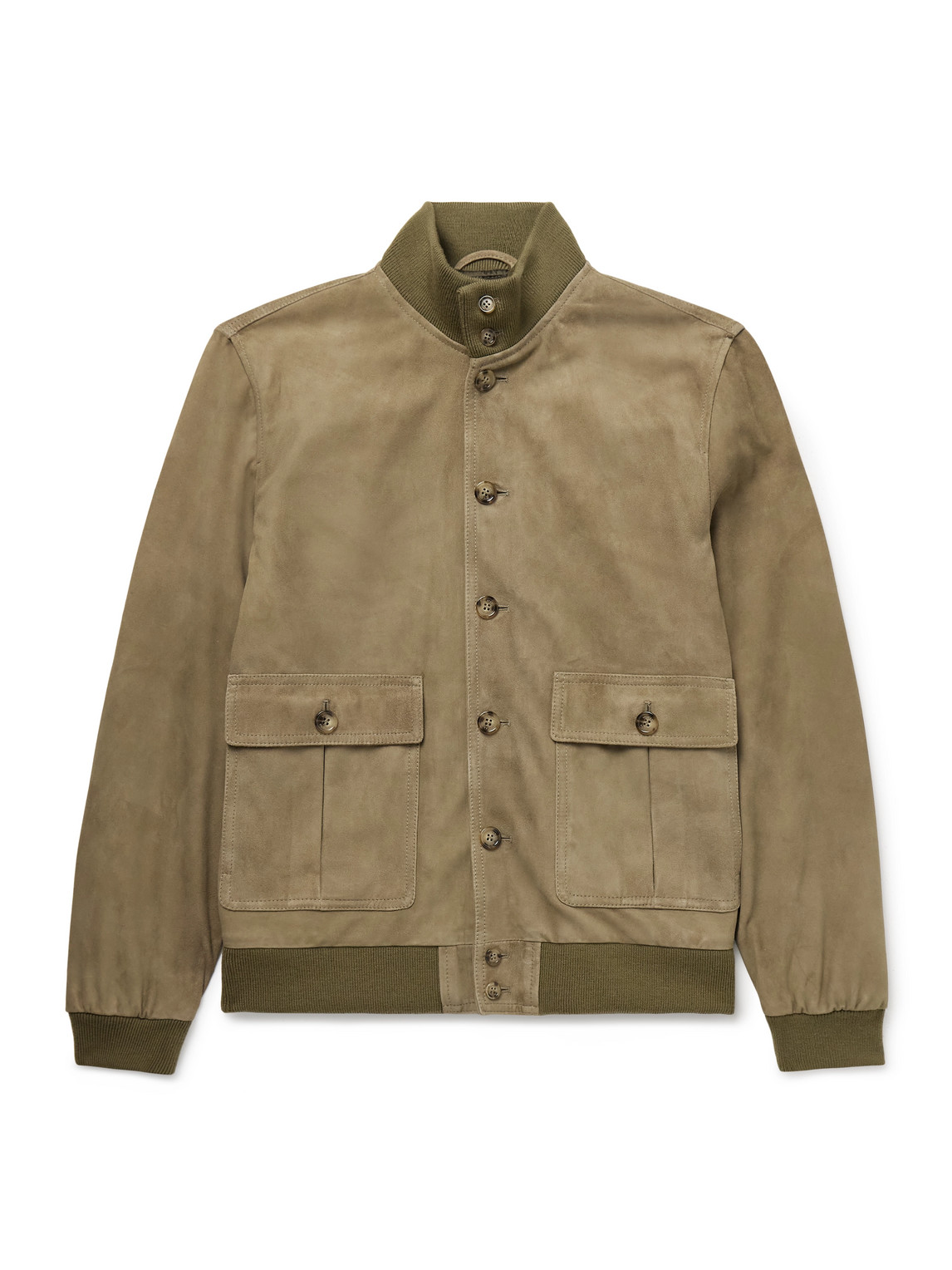 Valstar Ino Suede Jacket In Brown