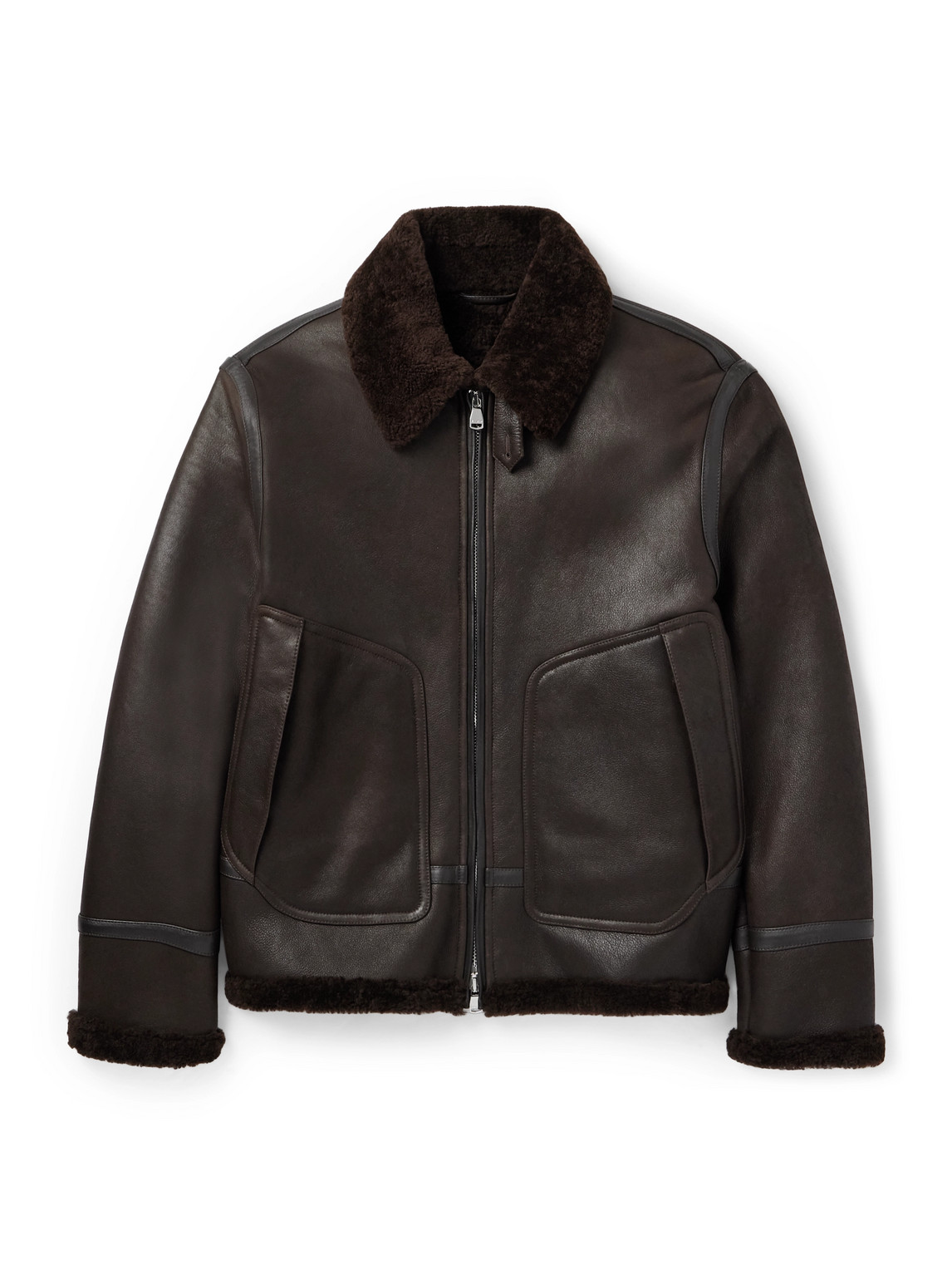 Valstar Coburn Shearling Jacket In Brown