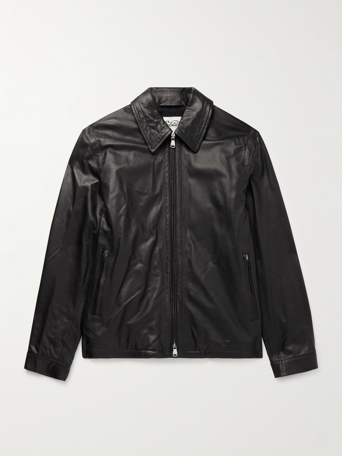 Valstar Duke Leather Jacket In Black