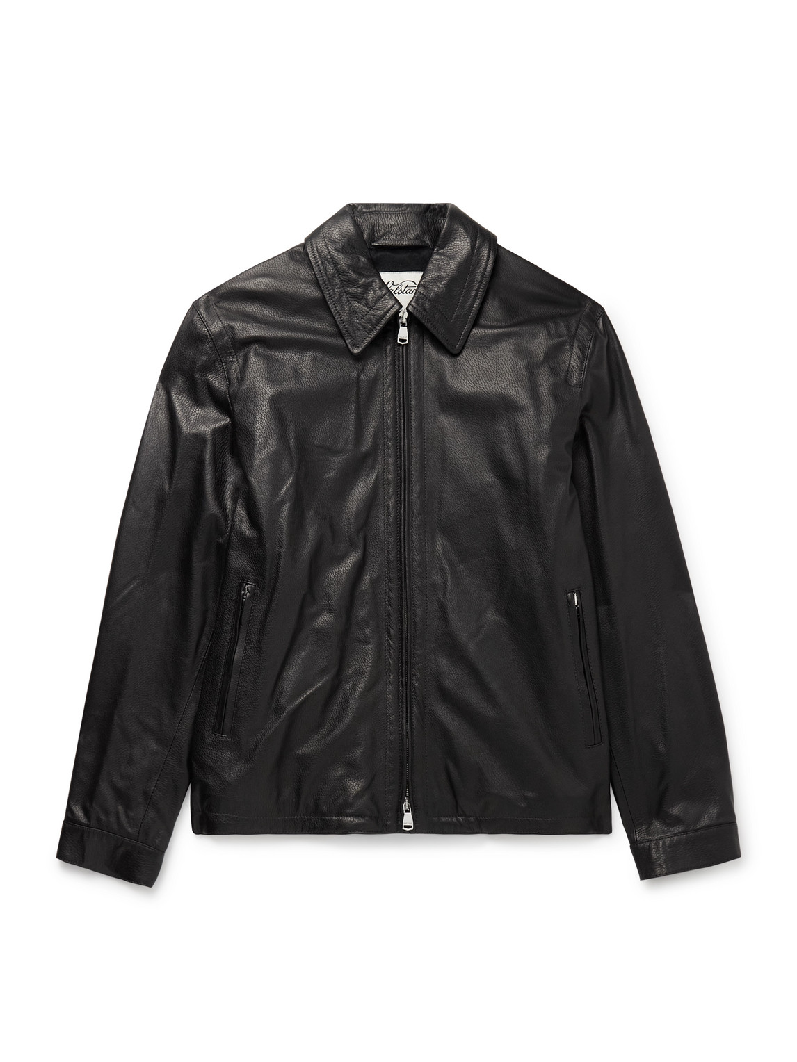 Valstar Duke Leather Jacket In Black