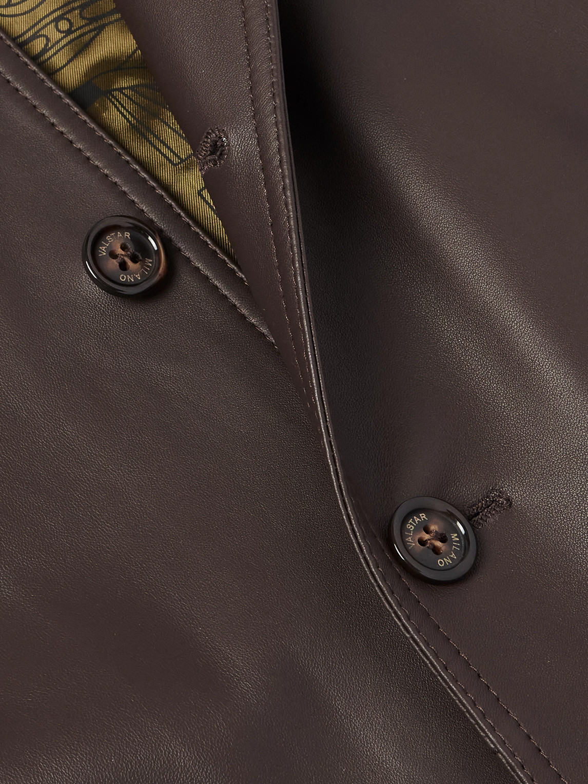 Valstar Ino Leather Jacket In Brown