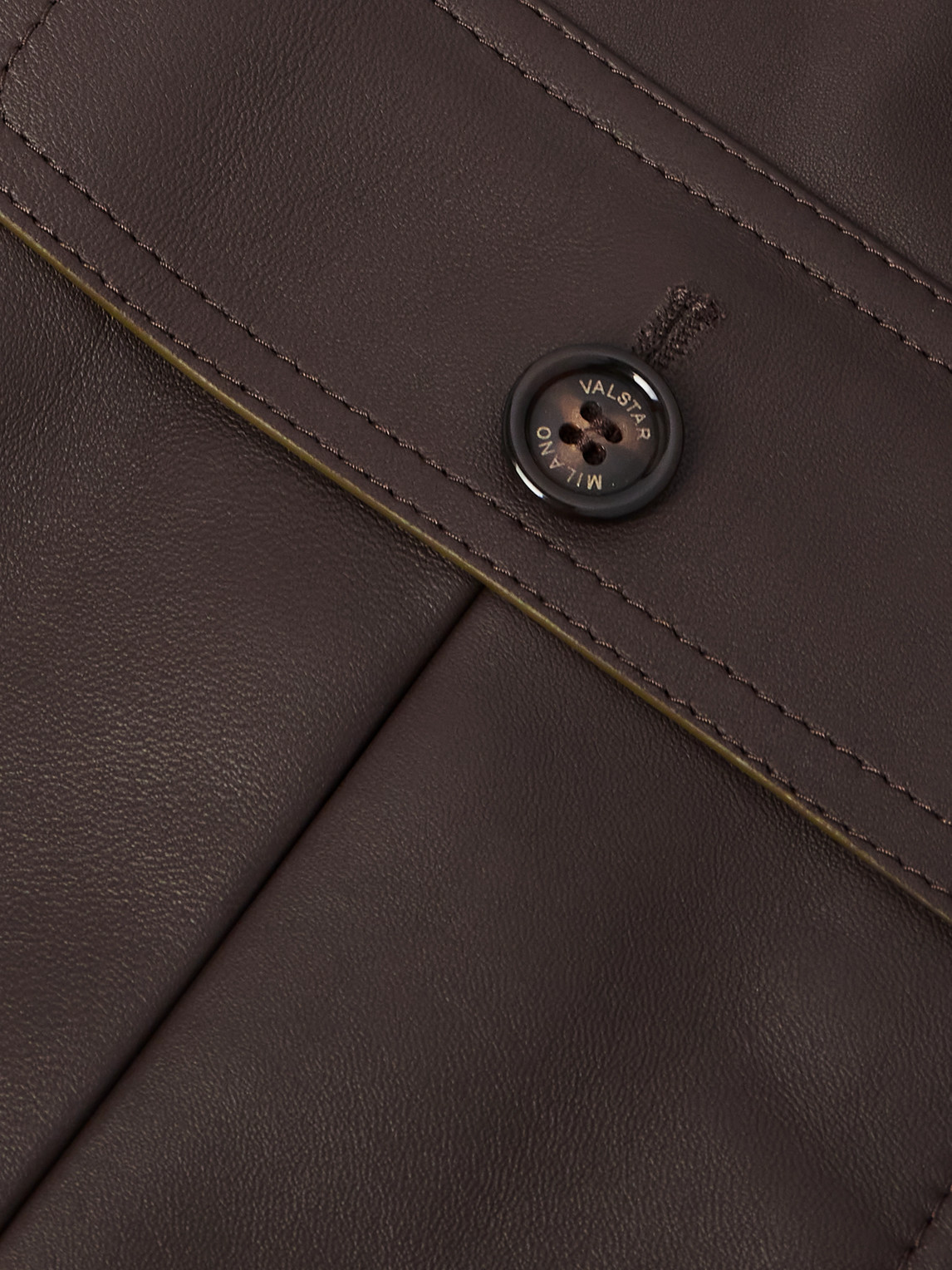 Valstar Ino Leather Jacket In Brown