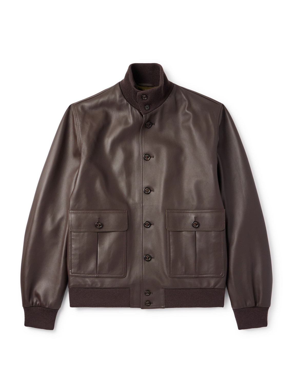 Valstar Ino Leather Jacket In Brown