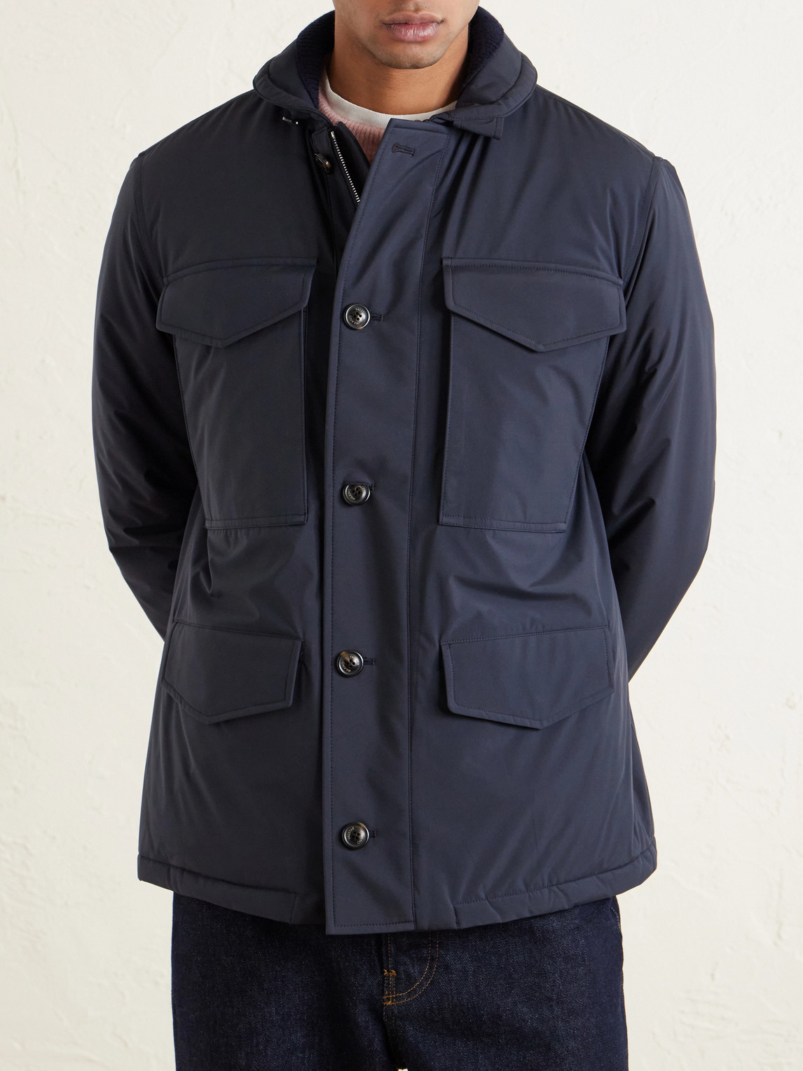  Valstar - Loyal Padded Shell Jacket - Men - Blue - It 46 