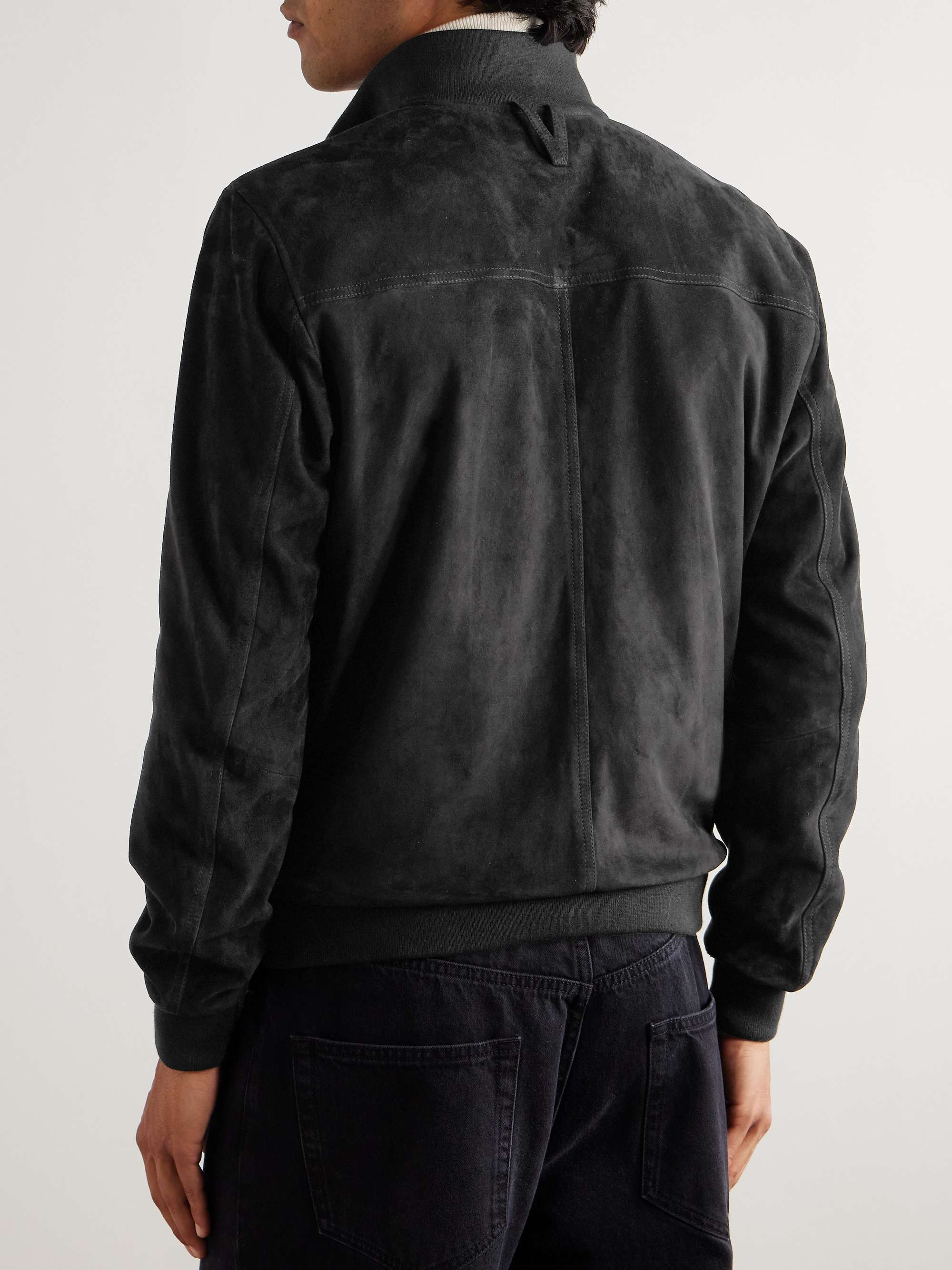 VALSTAR Valstarino Reversible Suede and Shell Jacket for Men