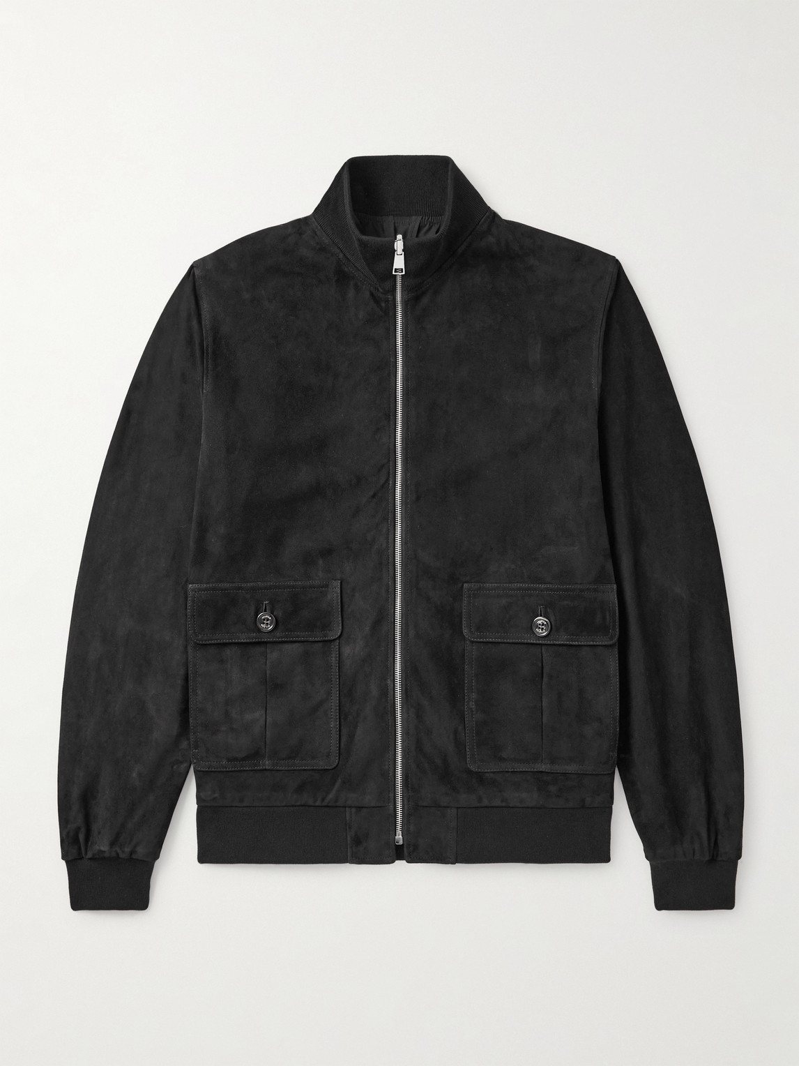 Valstar Ino Reversible Suede And Shell Jacket In Black