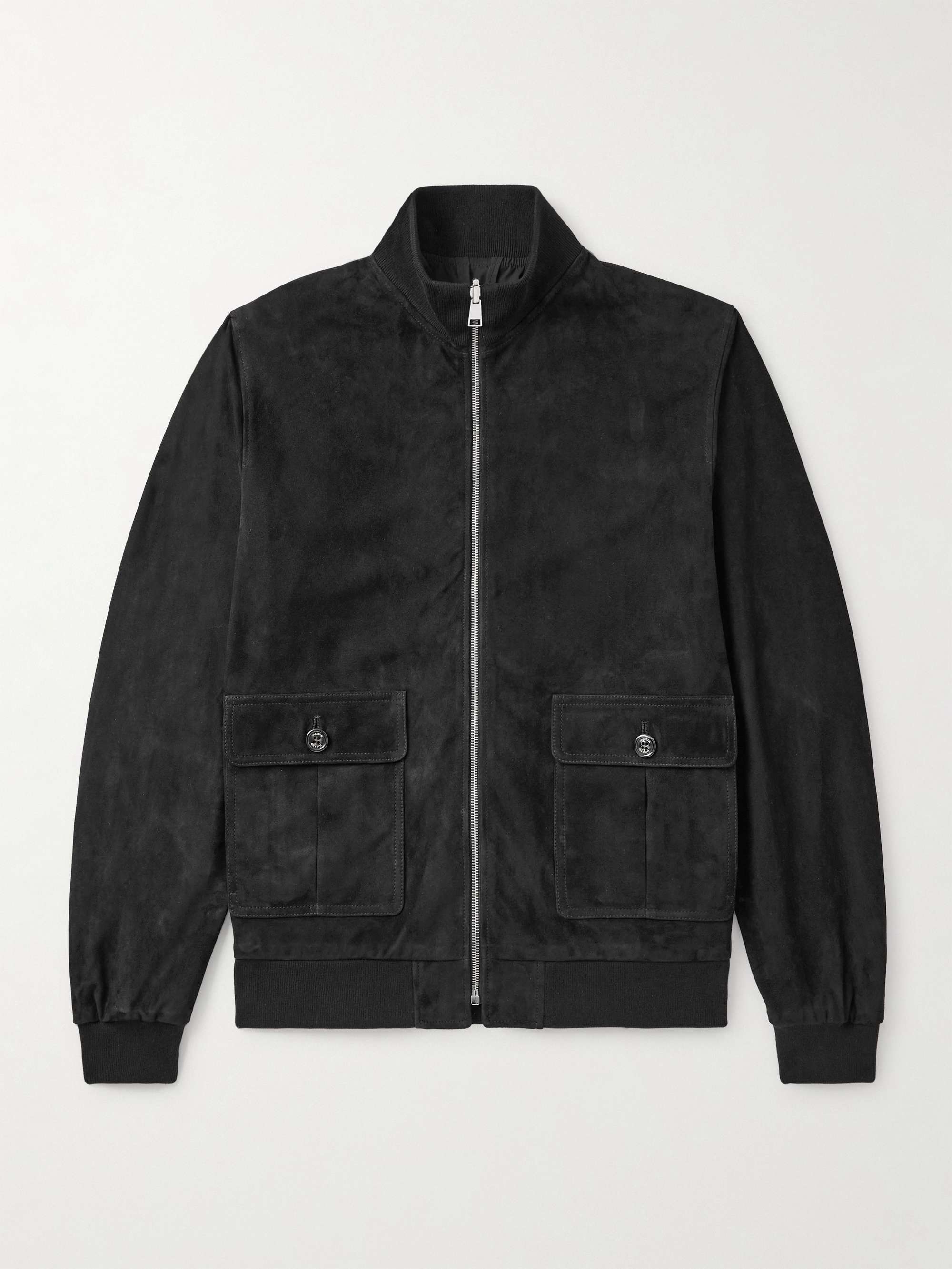 90-'s suède leather Valstar blouson bk VALSTAR Valstarino Reversible Suede and Shell Jacket for Men