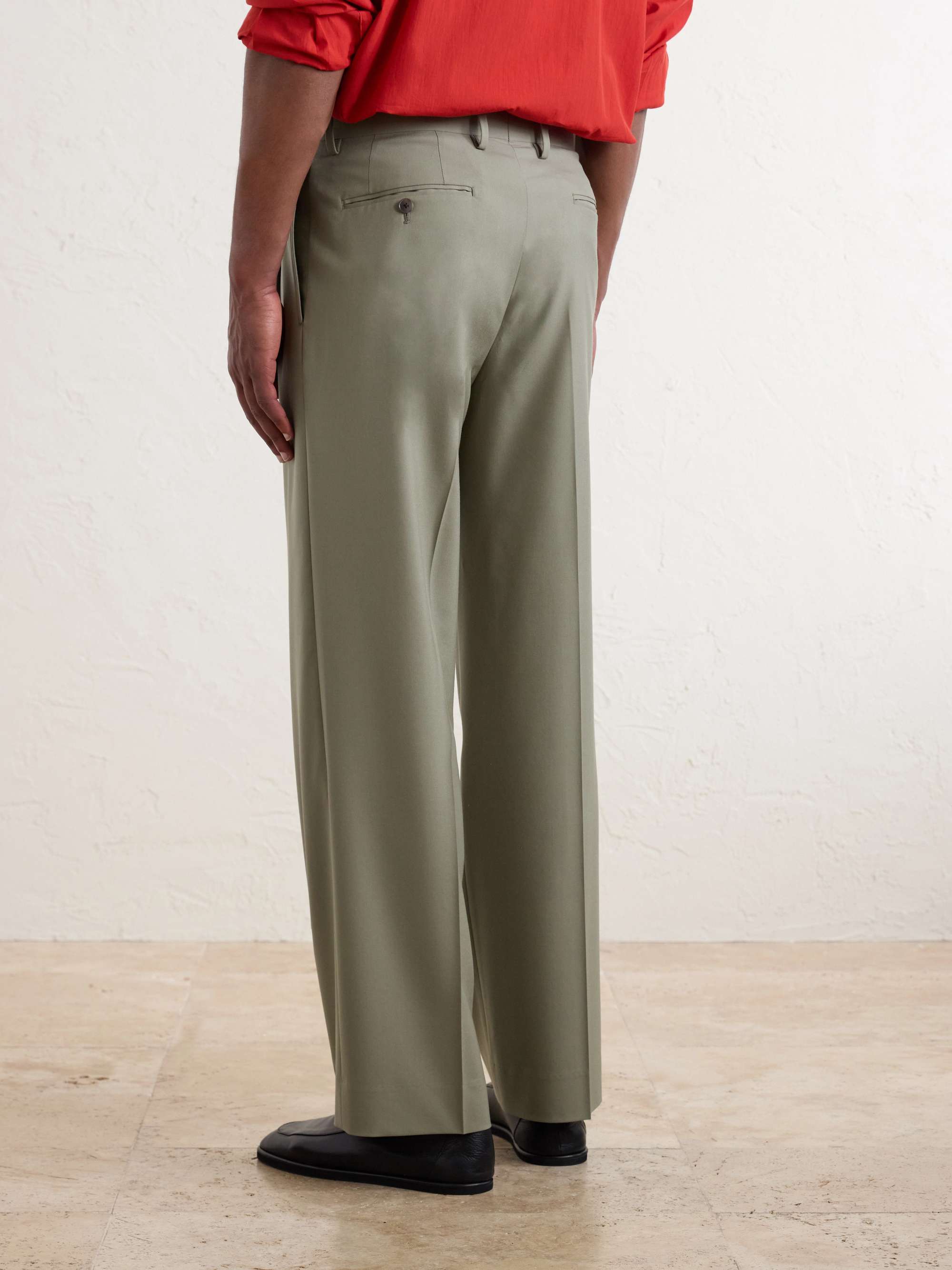AURALEE Ultra Fine Tropical Wool Trousers for Men | MR PORTER
