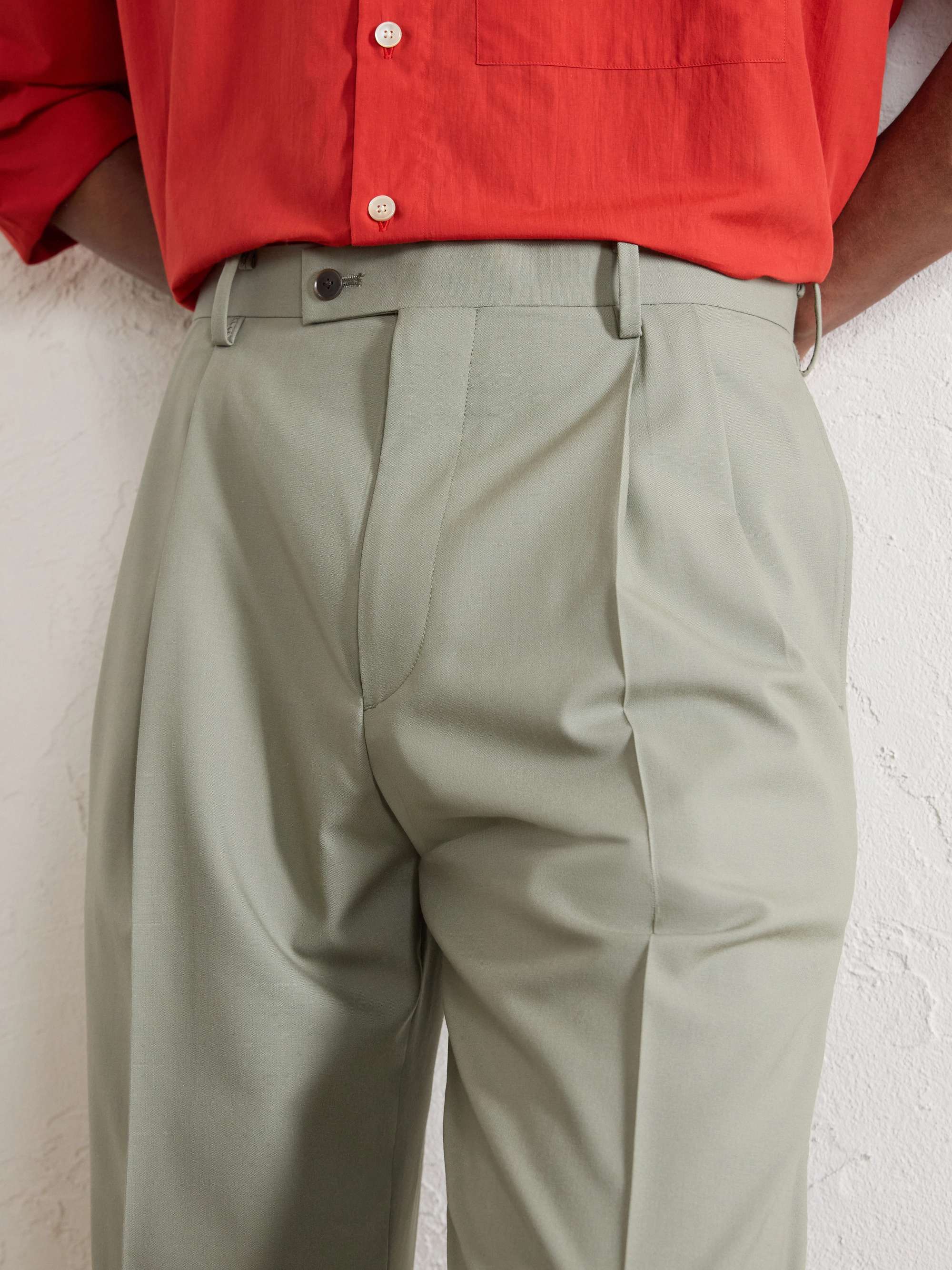 AURALEE Ultra Fine Tropical Wool Trousers for Men | MR PORTER