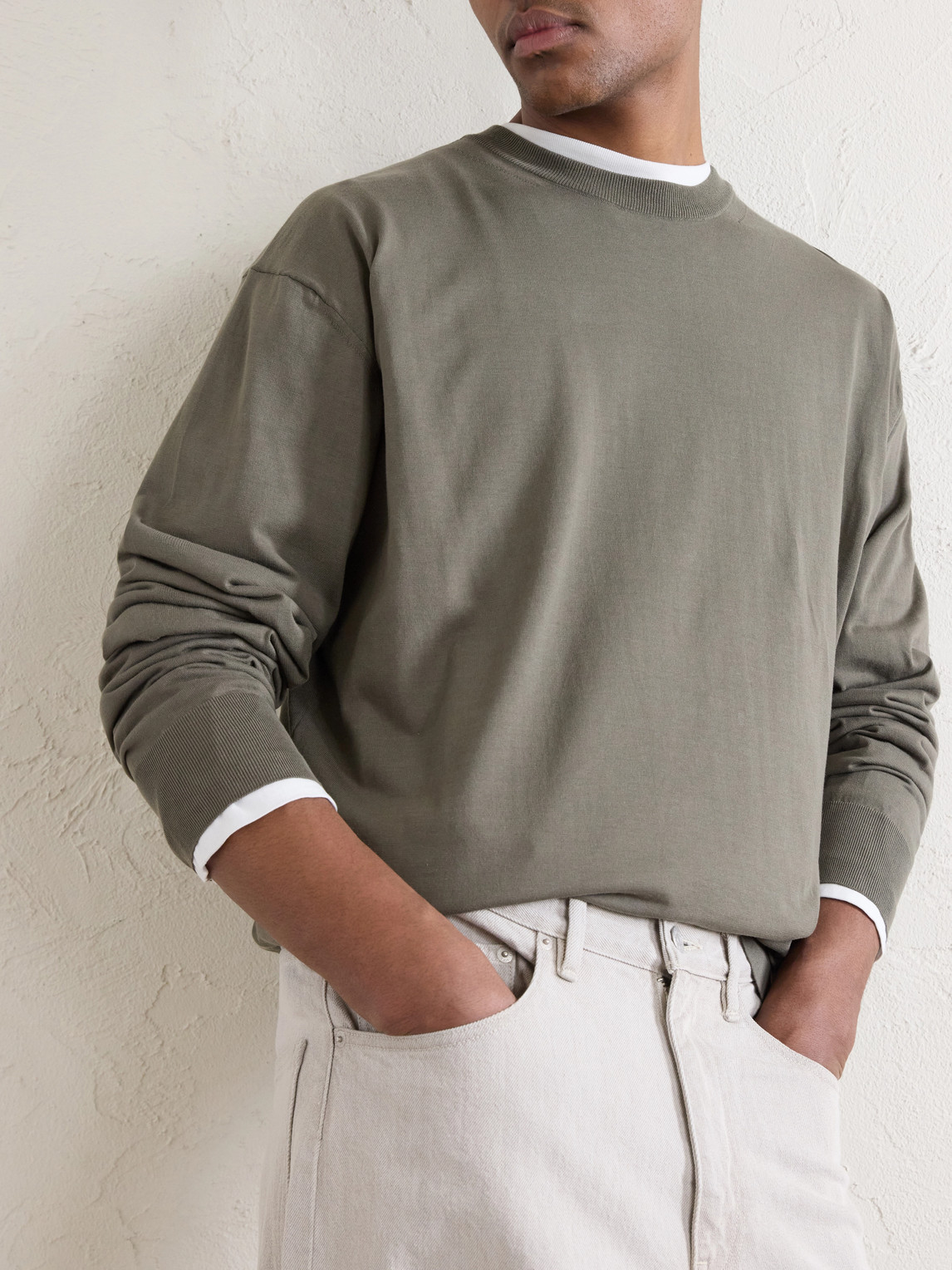 Luster Knitted T-Shirt
