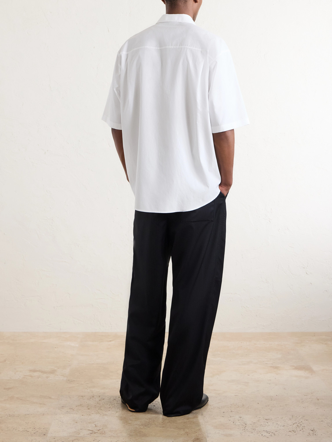  Auralee - Cotton-poplin Shirt - Men - White - 3 