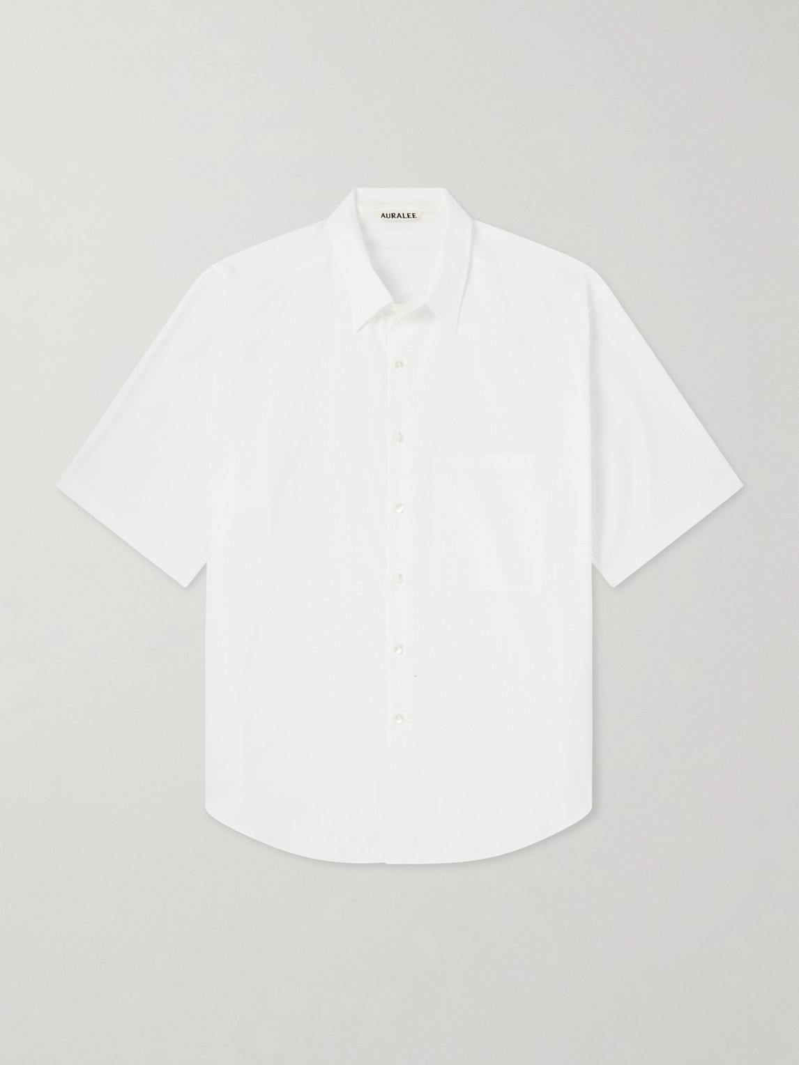 Auralee Cotton-Poplin Shirt - Men