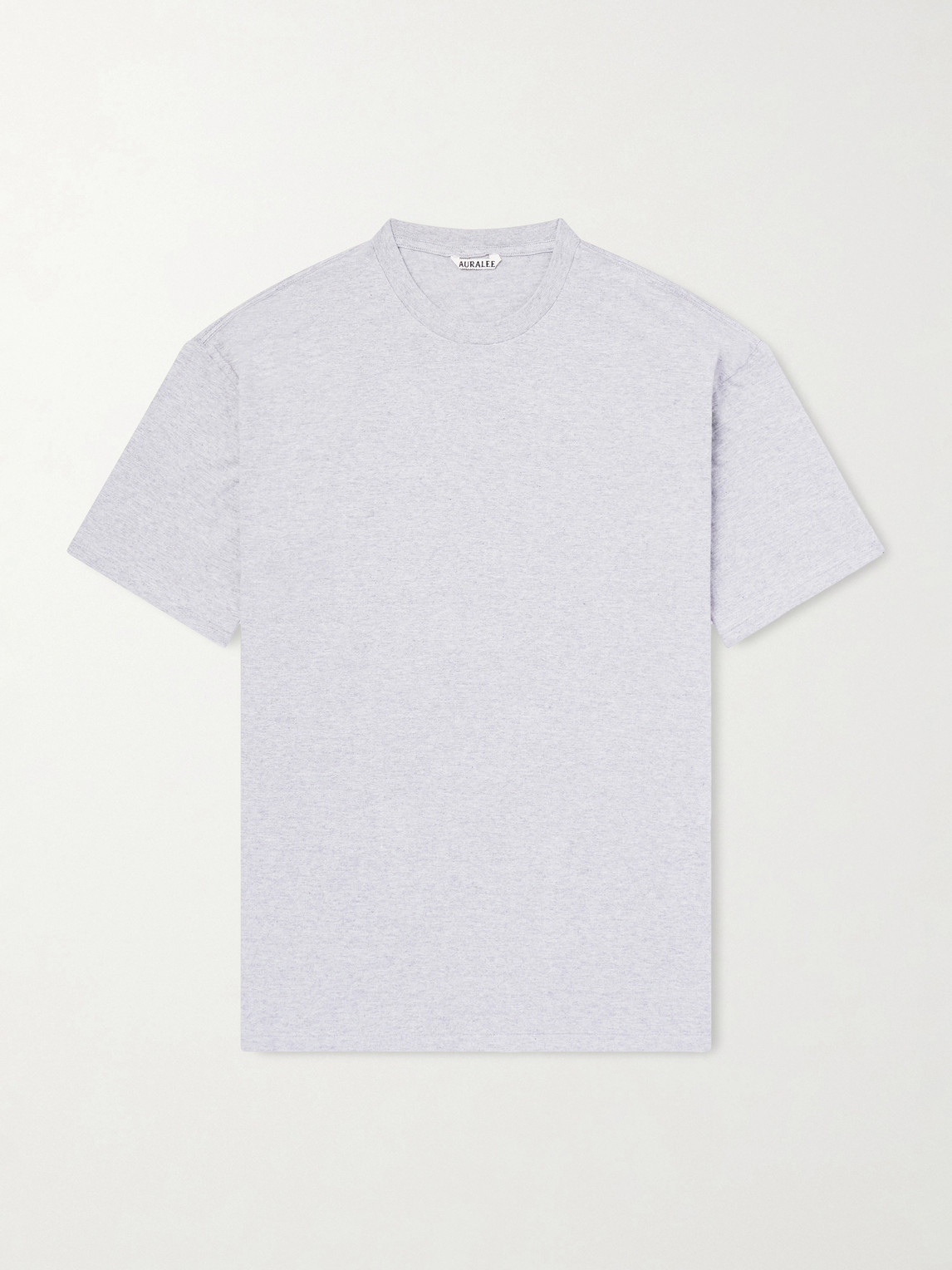 Auralee Cotton-jersey T-shirt In Gray
