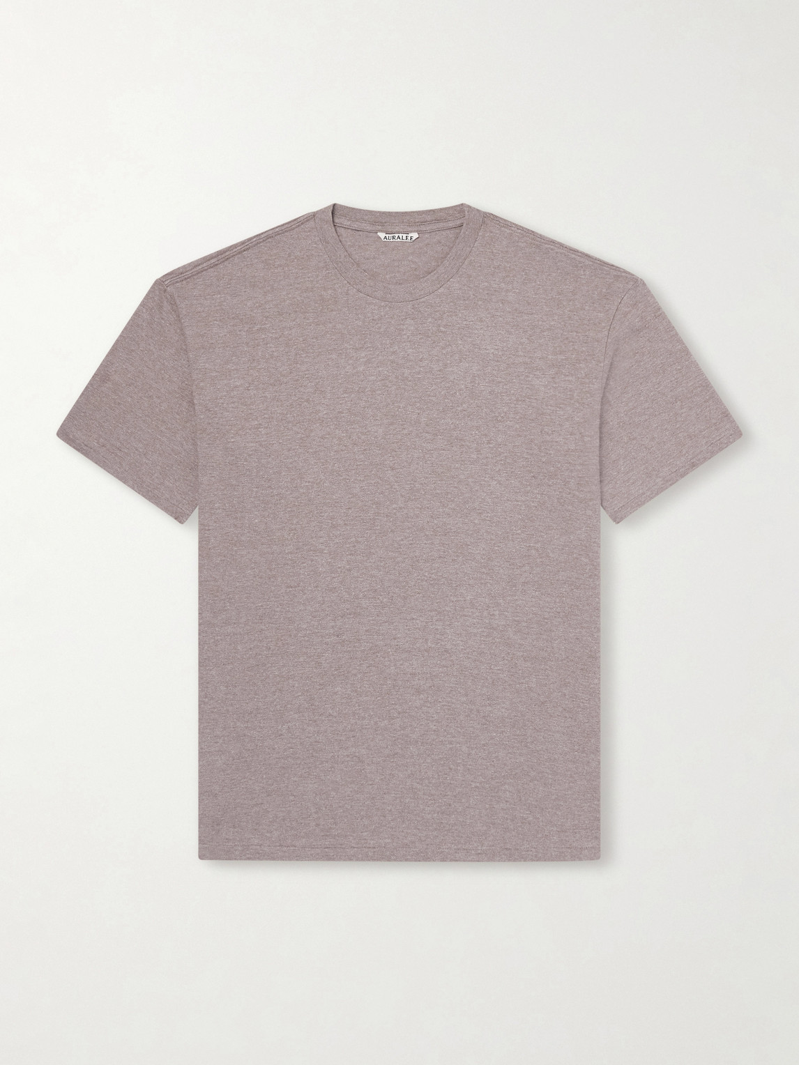 Auralee Cotton-jersey T-shirt In Brown