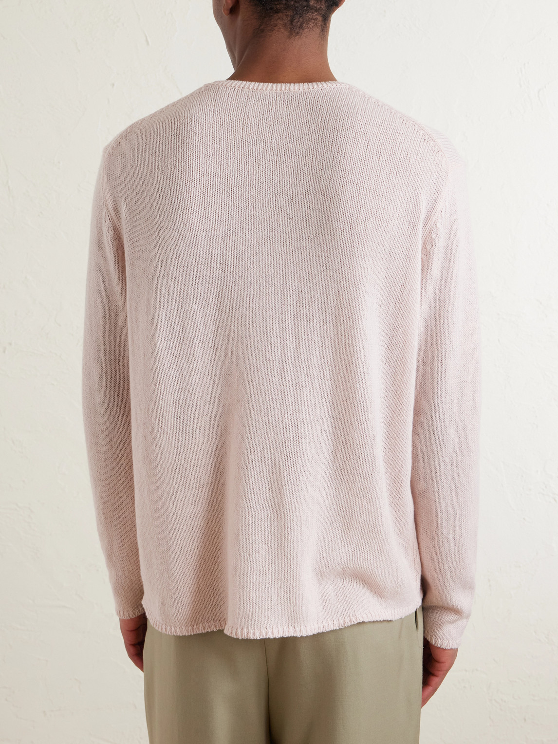  Auralee - Cashmere Sweater - Men - Pink - 3 