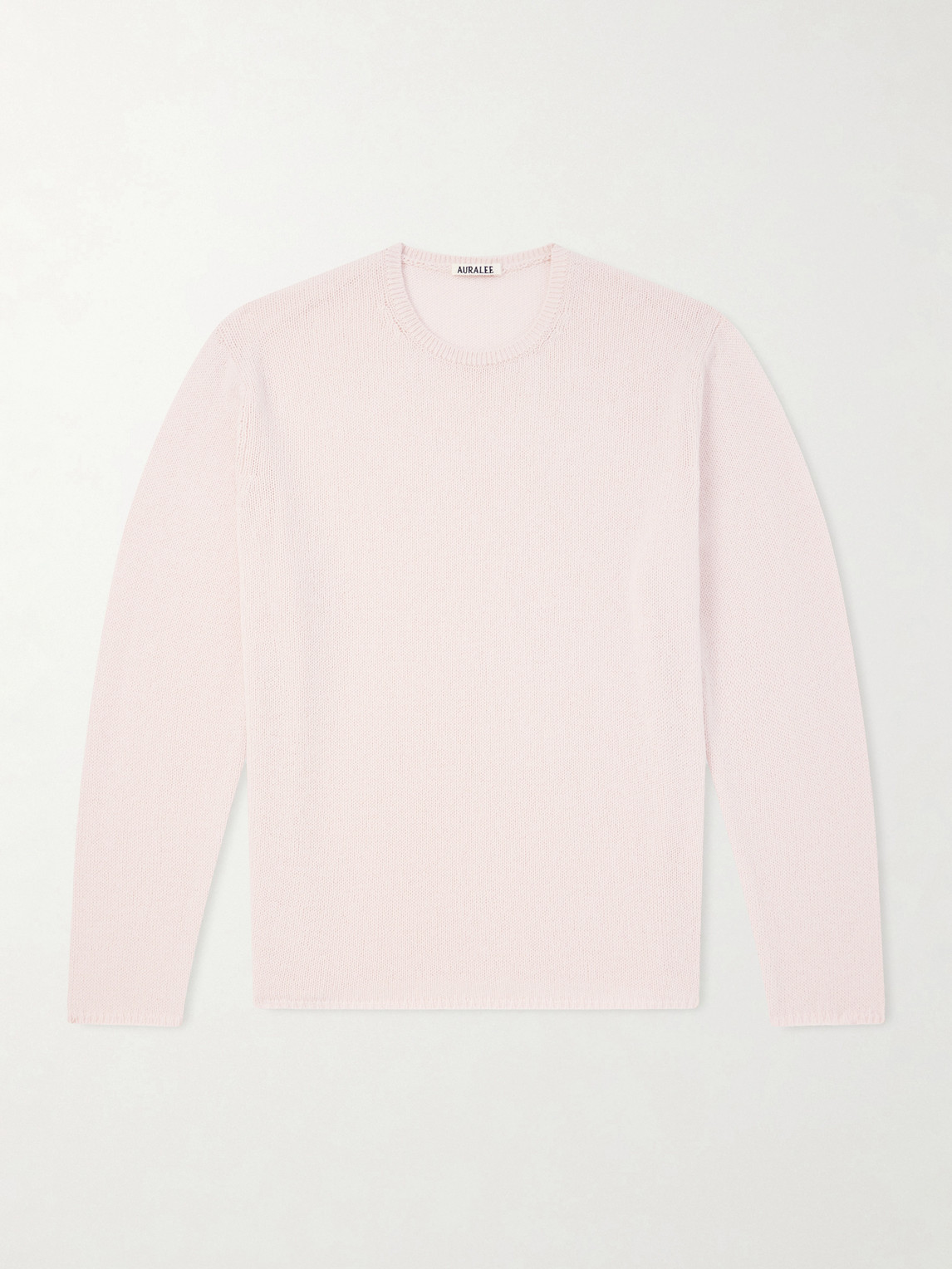 Auralee Cashmere Sweater In Pink