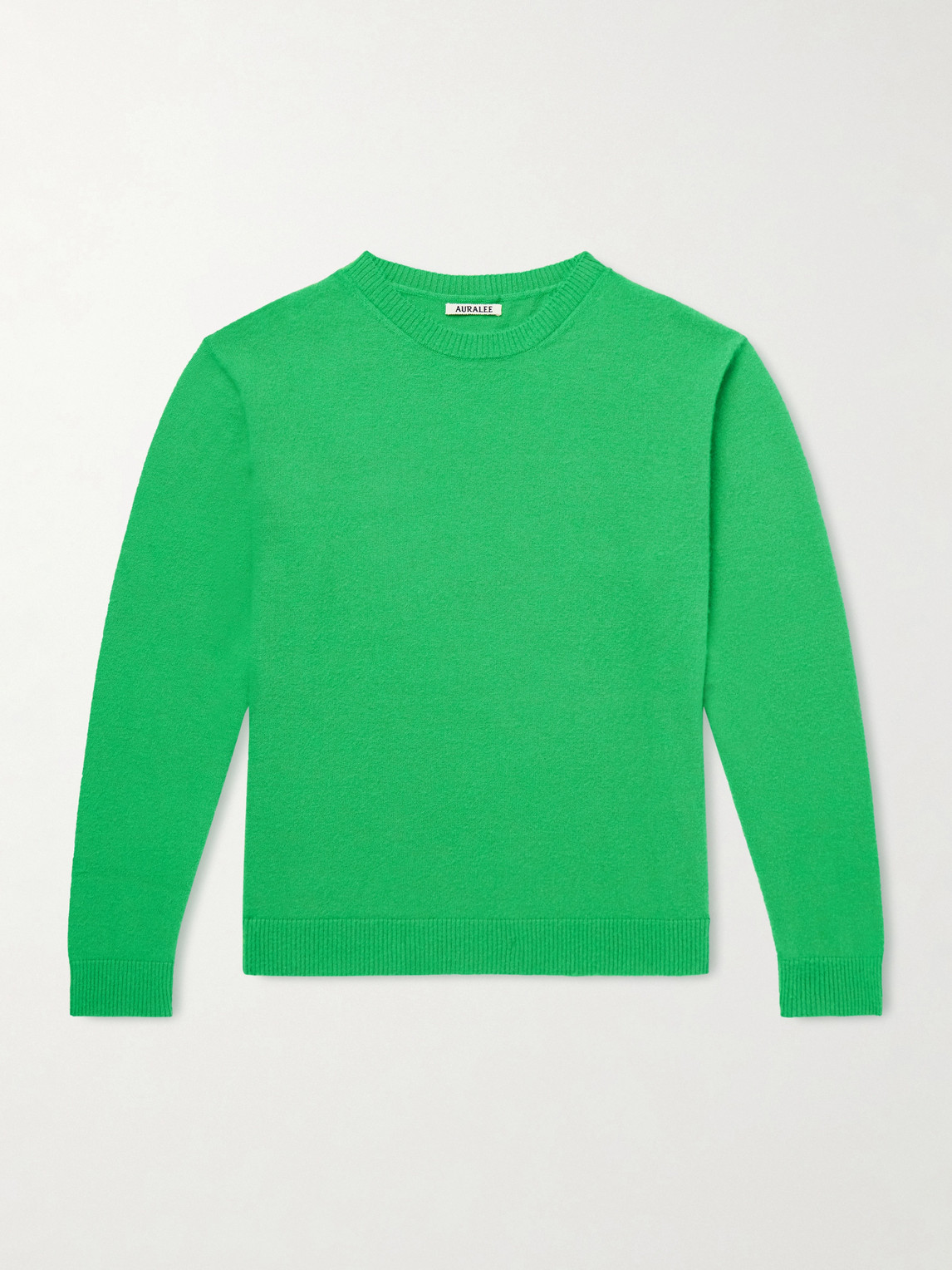 Auralee Brushed Cashmere and Cotton-Blend Sweater - Men