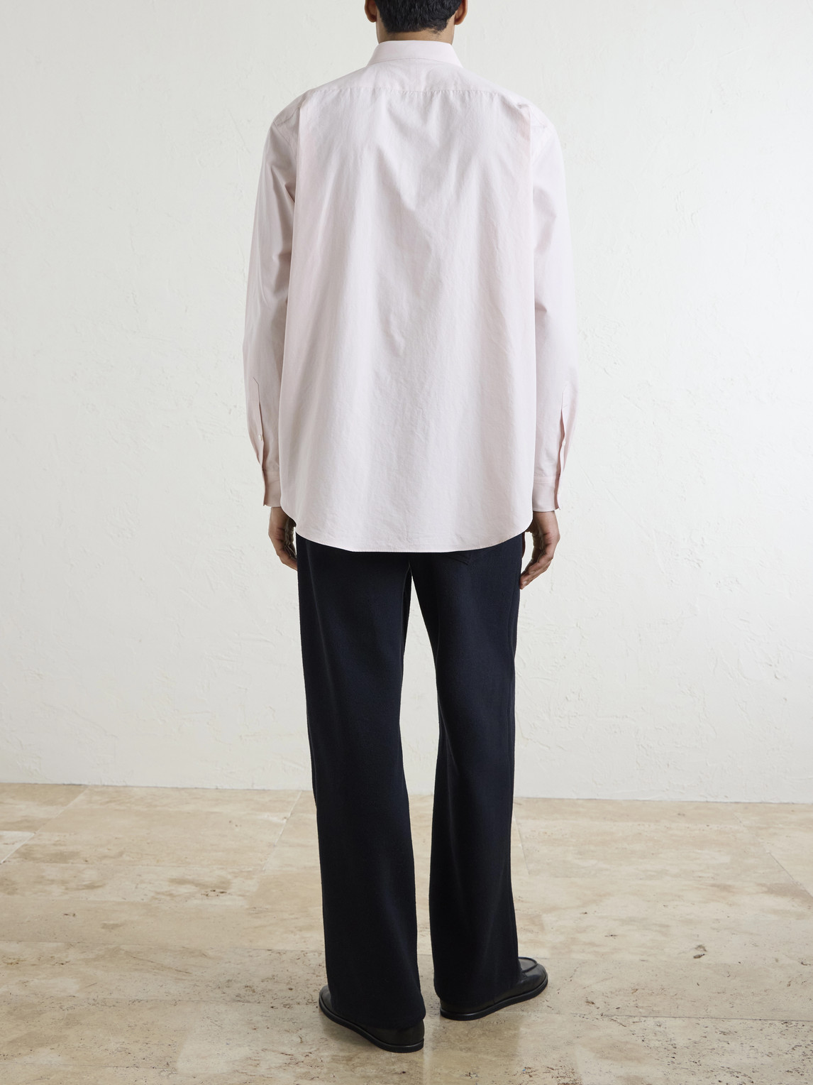  Auralee - Cotton-poplin Shirt - Men - Pink - 4 