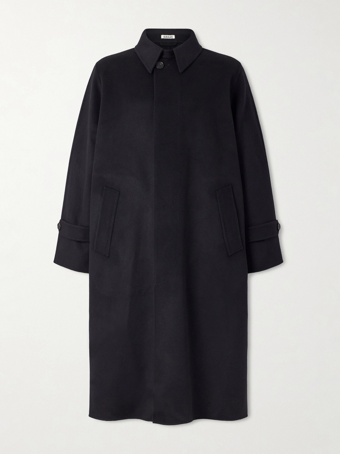 Auralee Melton Wool Coat - Men