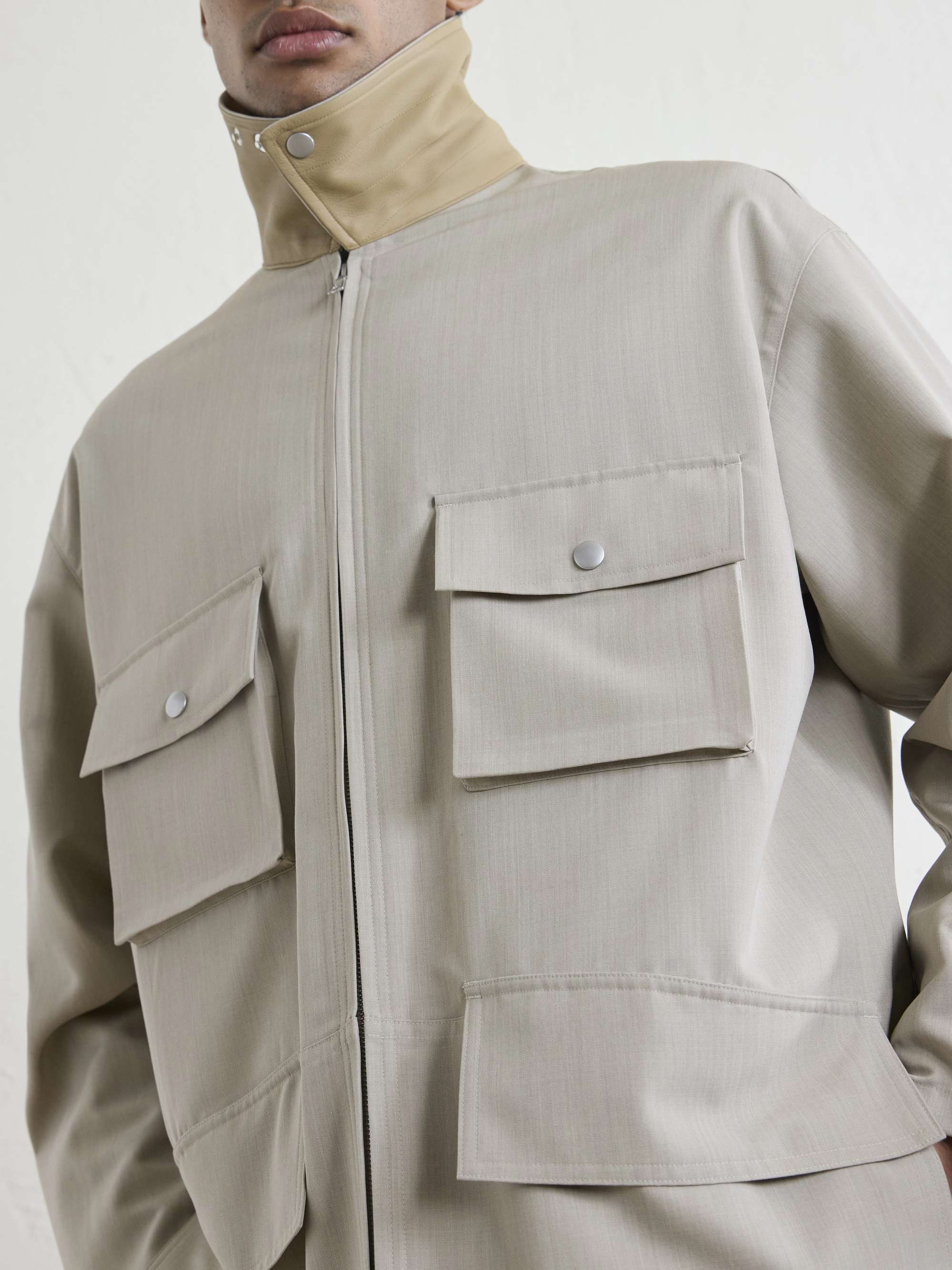 AURALEE Wool-Canvas Blouson Jacket for Men | MR PORTER