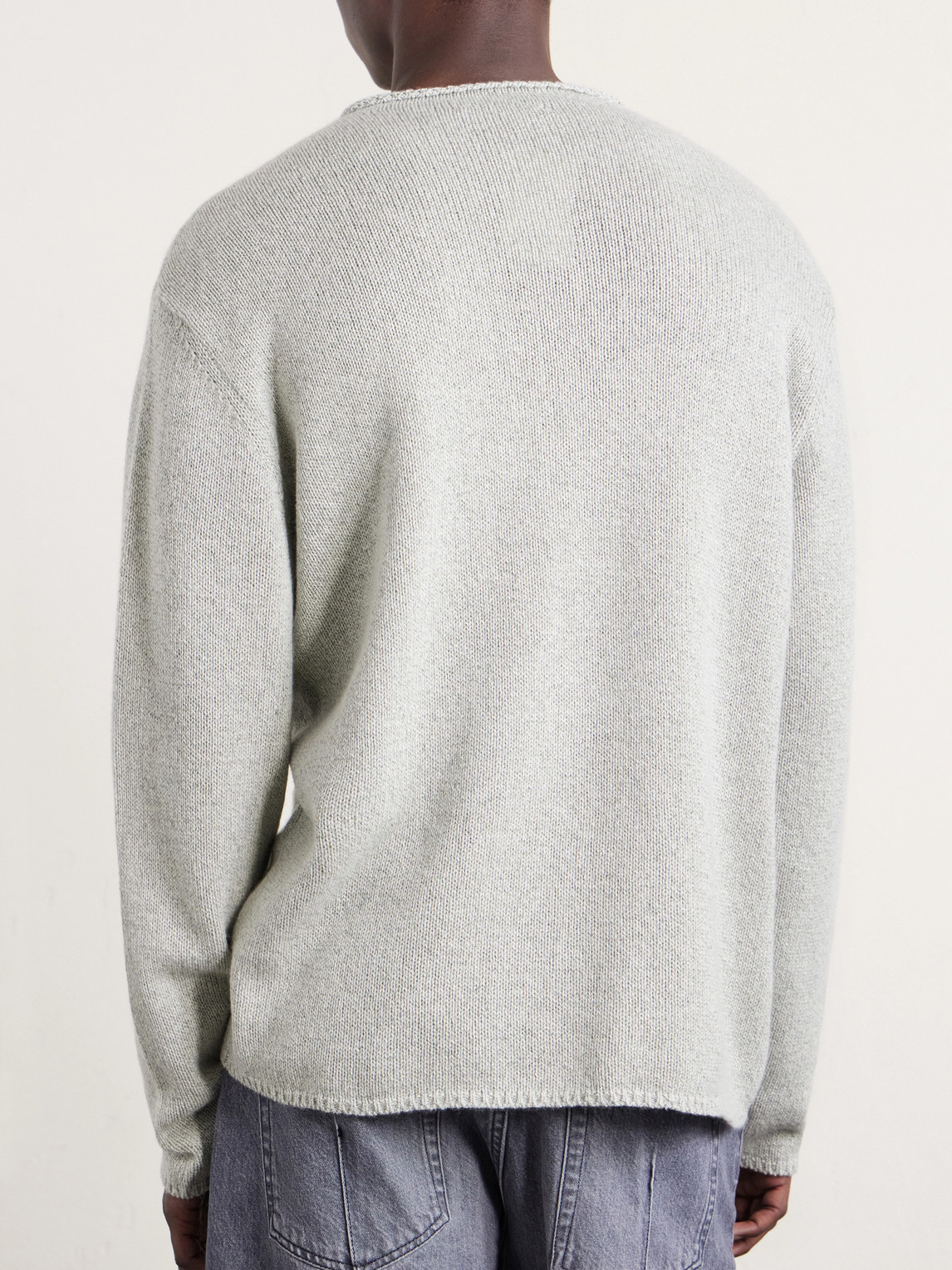  Auralee - Cashmere And Silk-blend Sweater - Men - Green - 4 