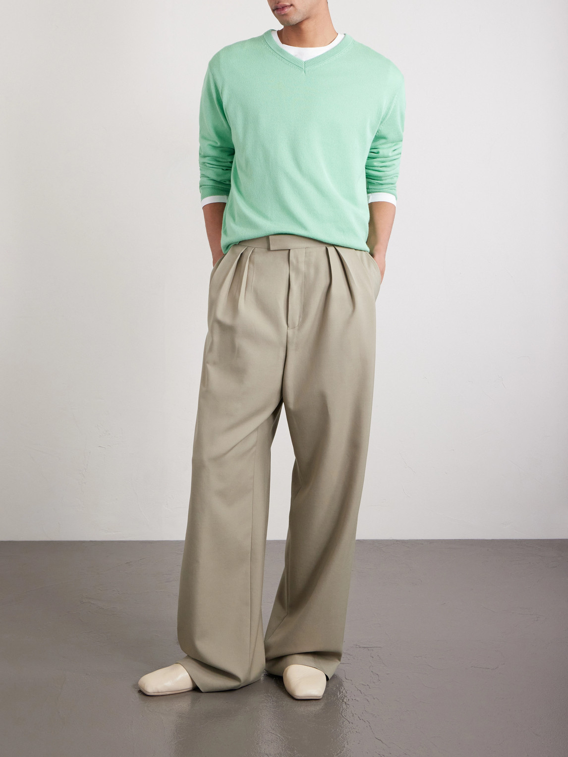 Cashmere And Silk-Blend Sweater
