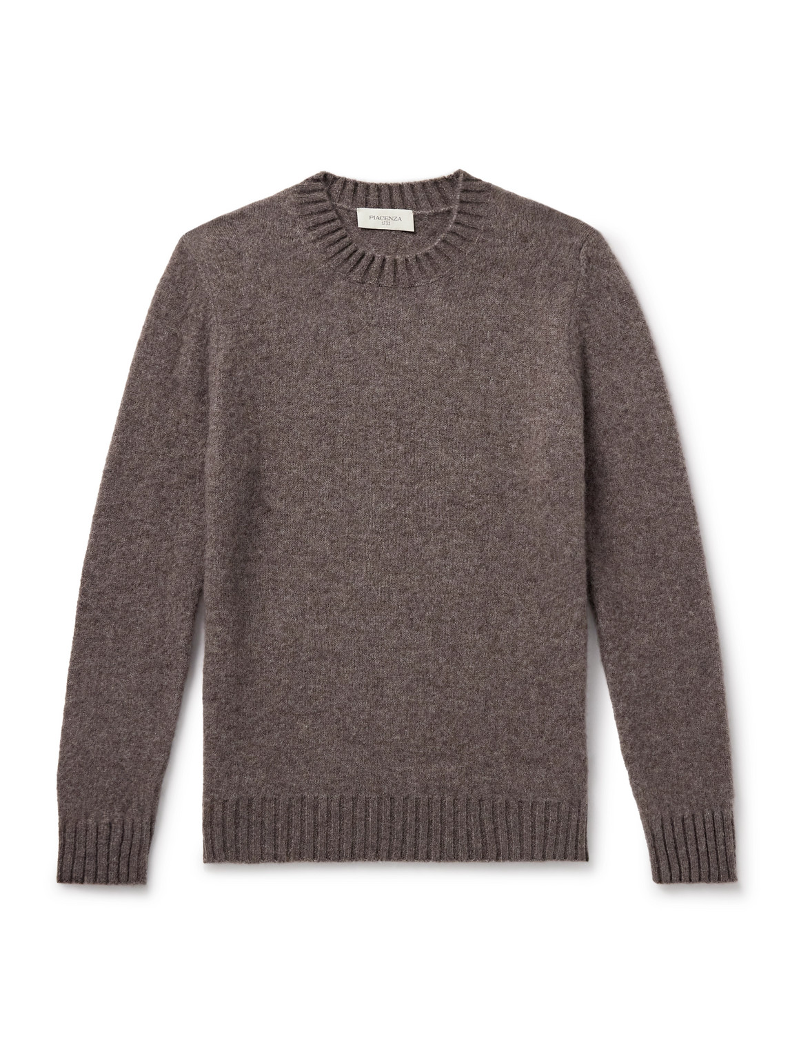 Piacenza 1733 Cashmere-blend Sweater In Brown