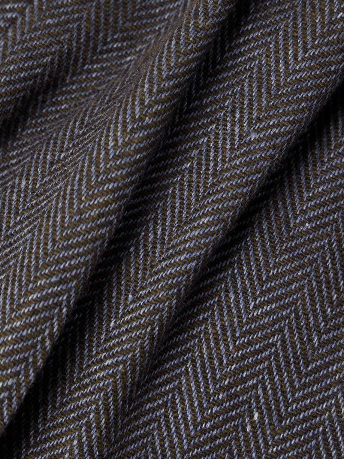 Piacenza 1733 Straight-leg Herringbone Wool, Linen And Cashmere-blend Trousers In Gray