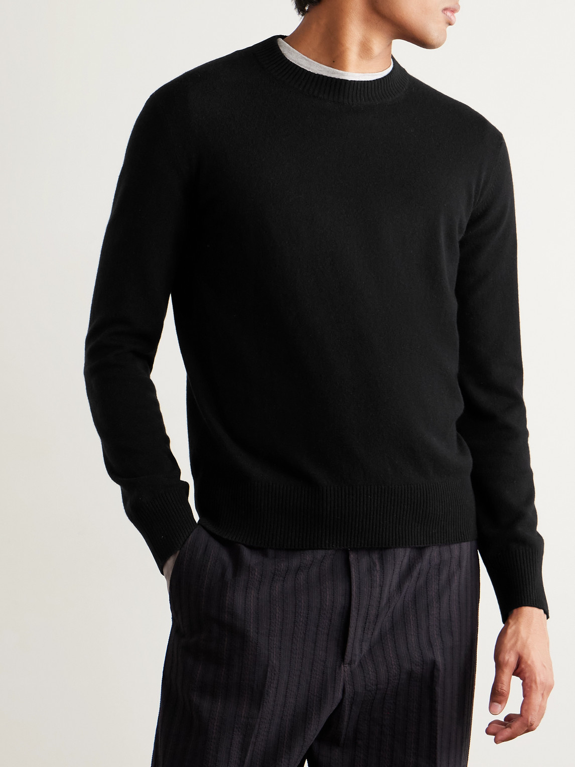  Piacenza 1733 - Slim-fit Cashmere Sweater - Men - Black - It 50 