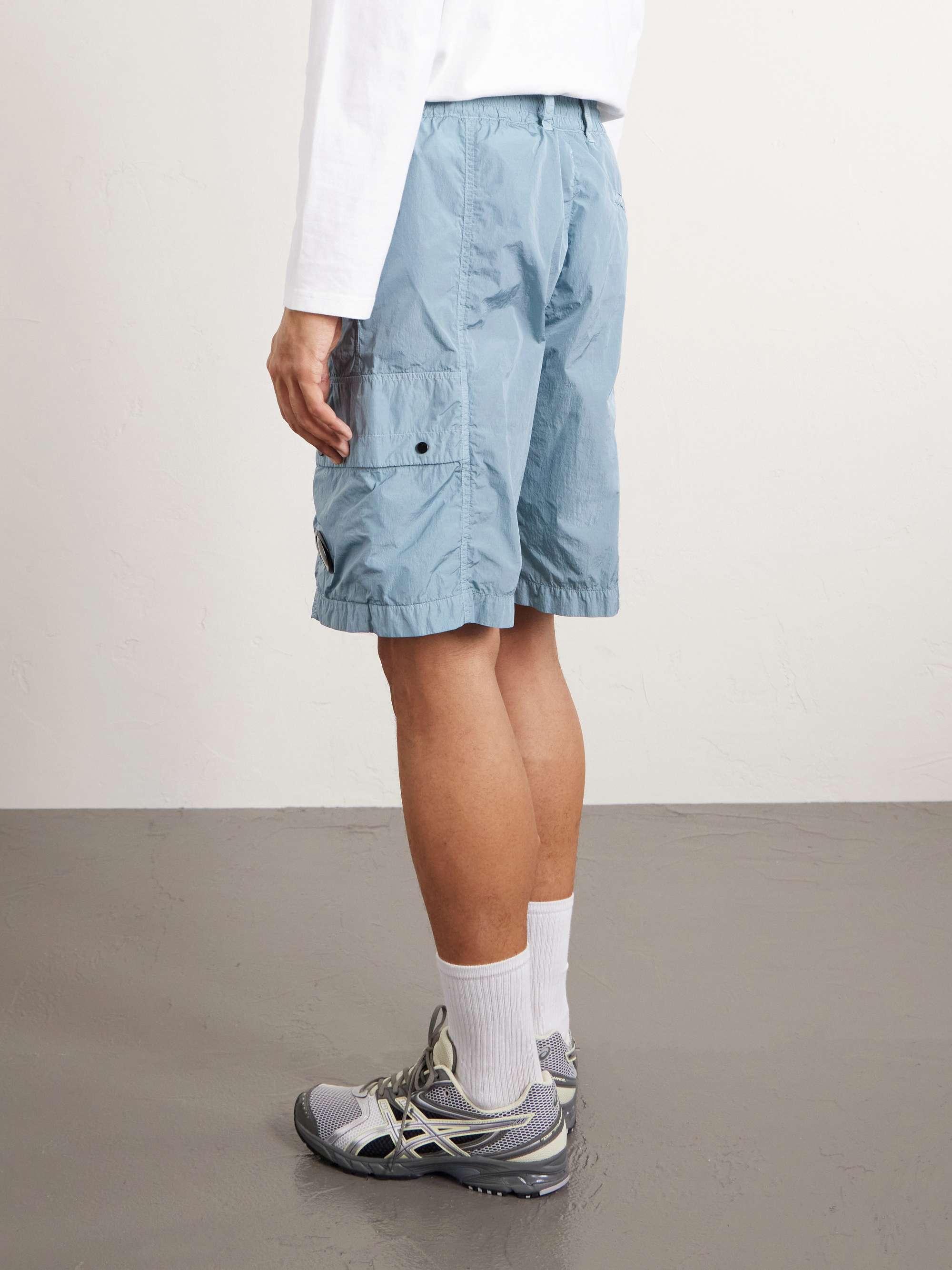 C.P. COMPANY Straight-Leg Nylon Cargo Shorts for Men | MR PORTER US