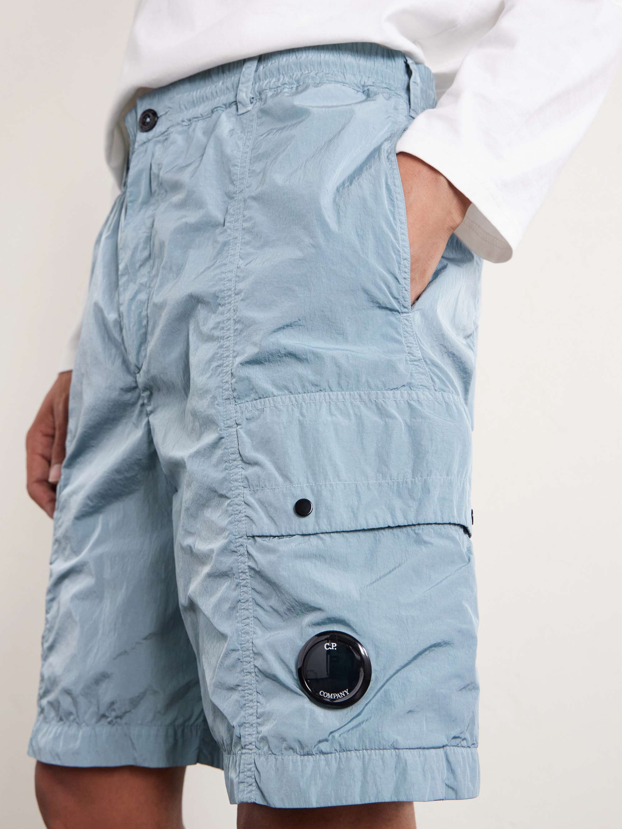 C.P. COMPANY Straight-Leg Nylon Cargo Shorts for Men | MR PORTER US
