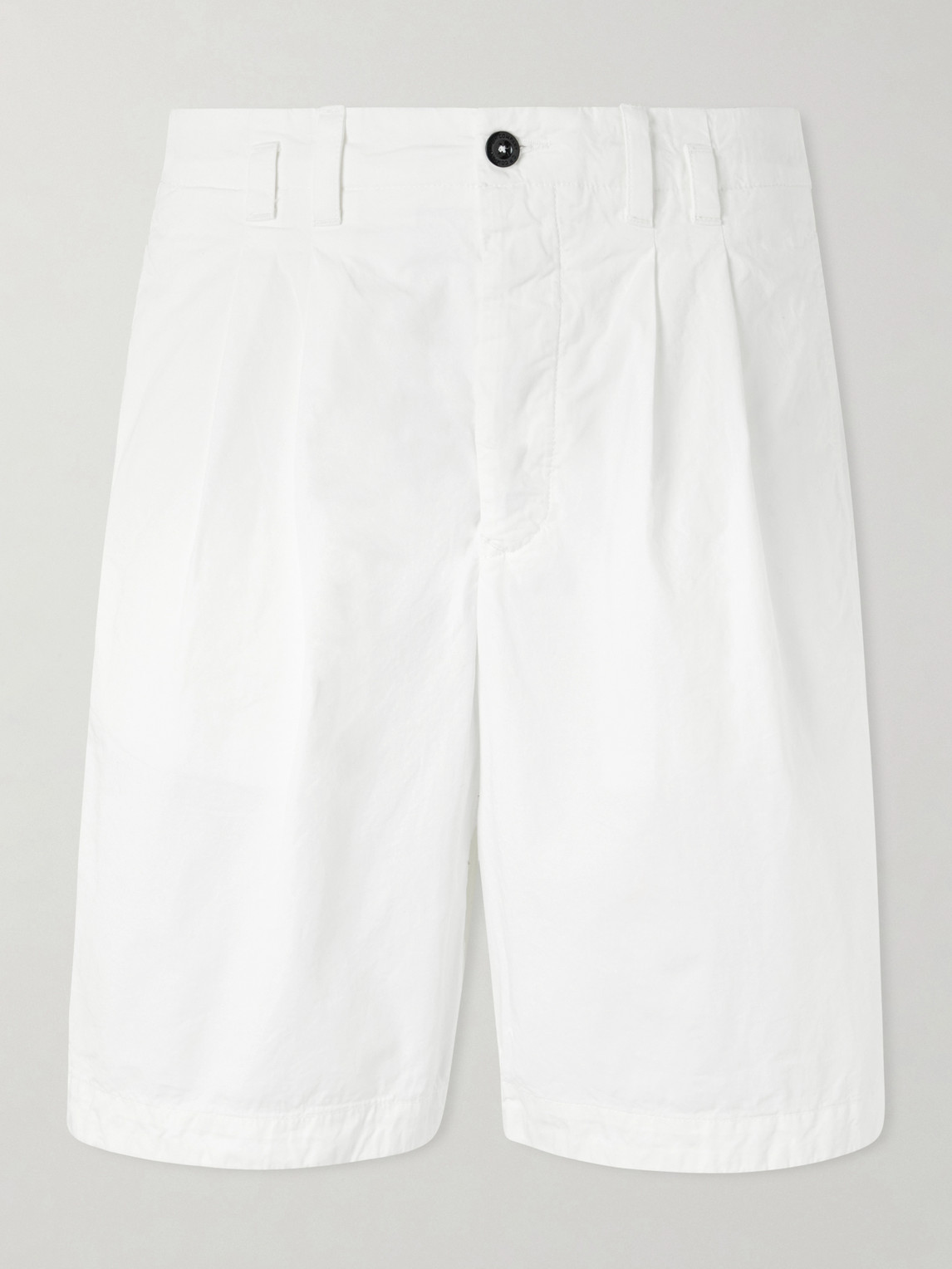 C.P. Company Wide-Leg Cotton-Gabardine Bermuda Shorts IT 50