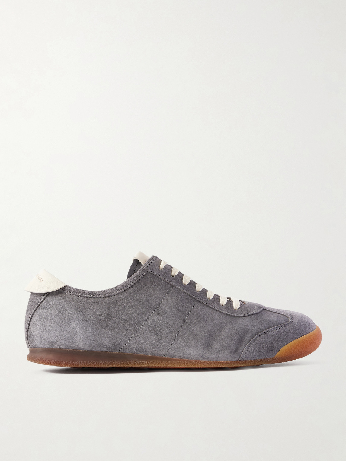 Officine Creative – Hazel 001 Leather-Trimmed Suede Sneakers