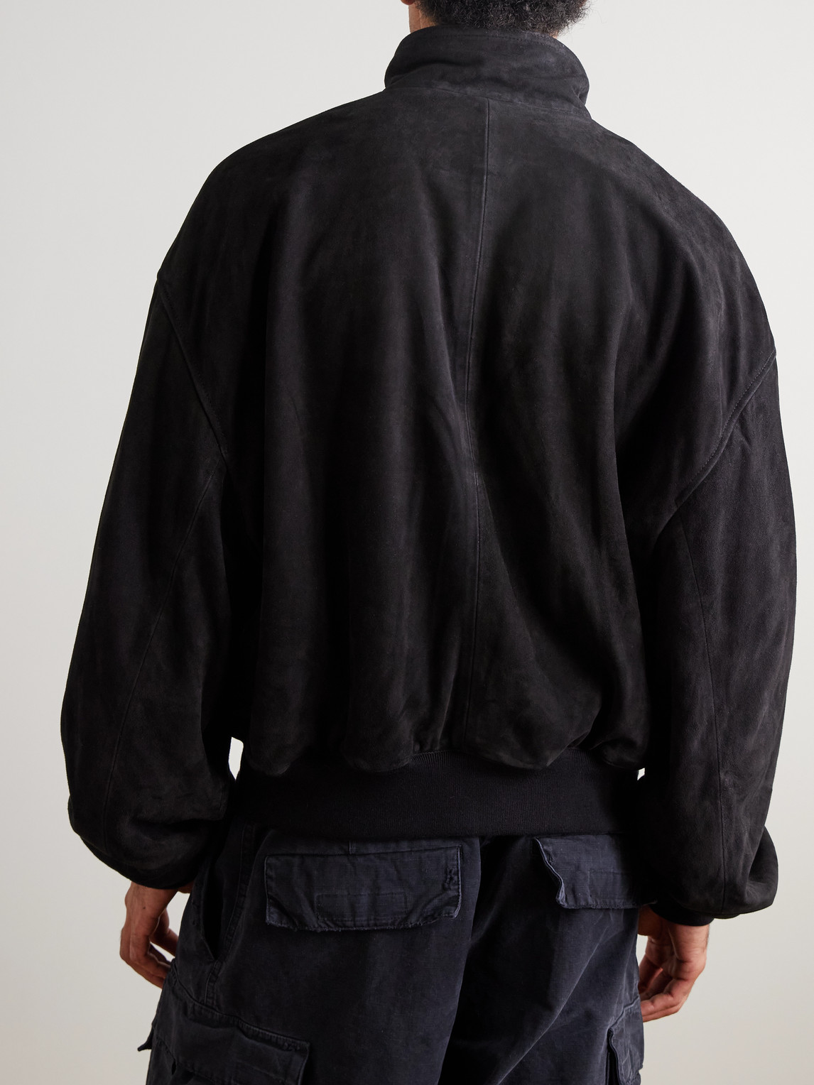  Balenciaga - Suede Jacket - Men - Black - M 