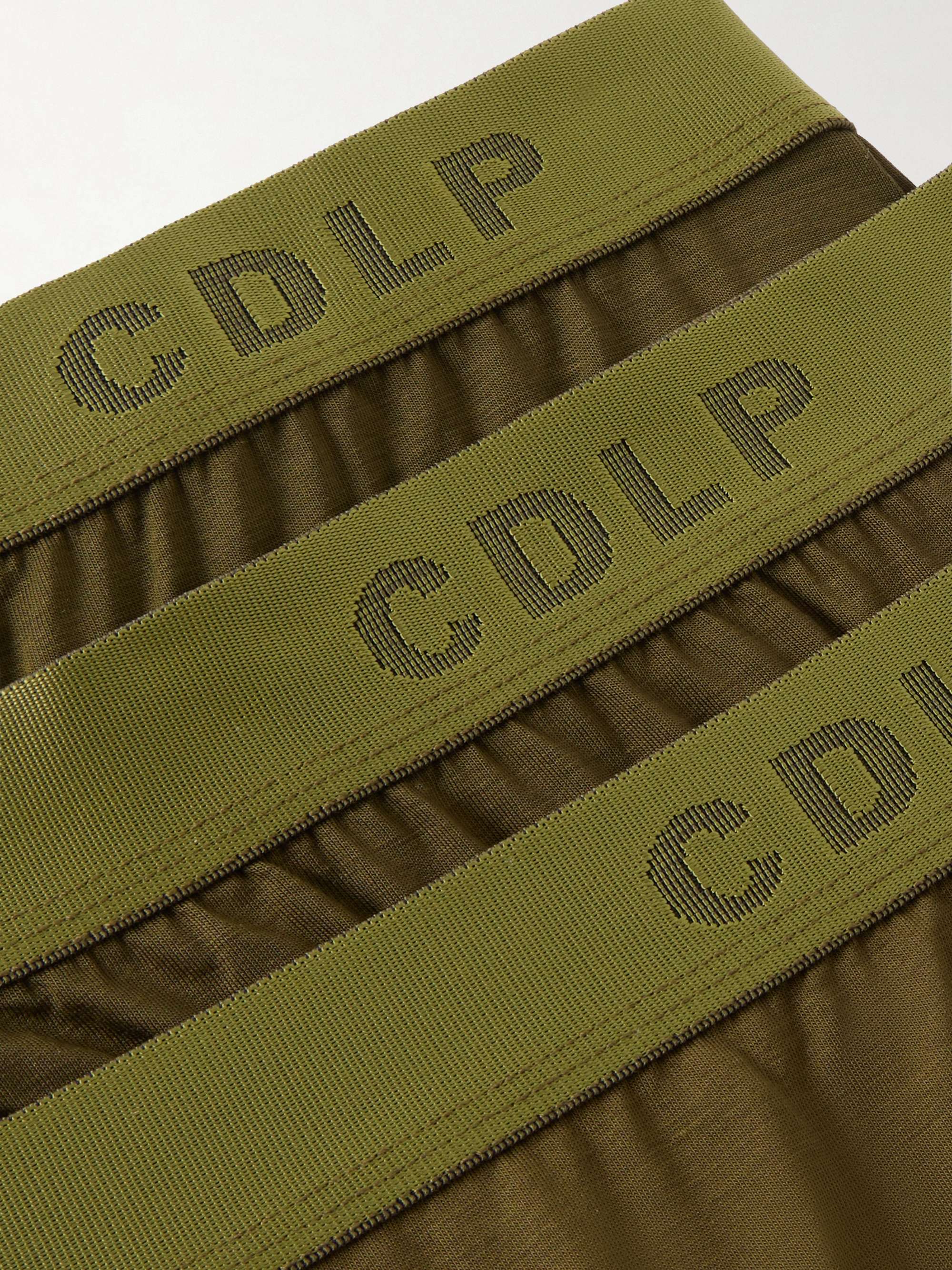 CDLP Three-Pack Stretch-Lyocell Briefs