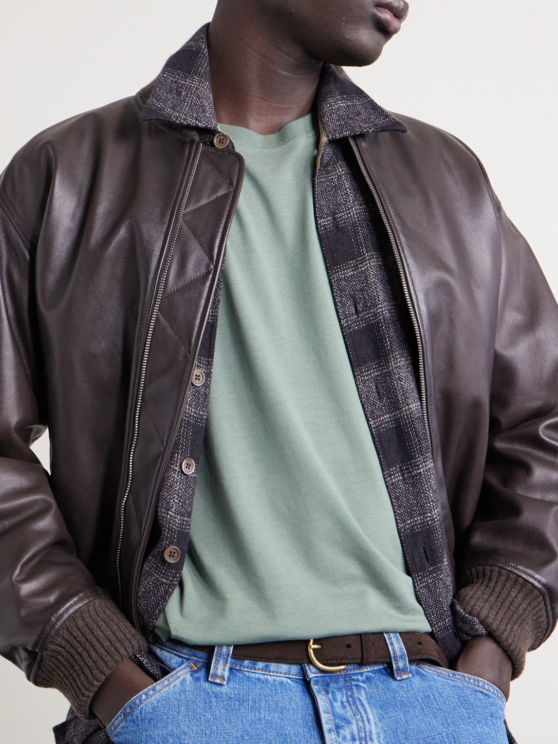 Cdlp Lyocell And Pima Cotton-blend Jersey T-shirt In Green