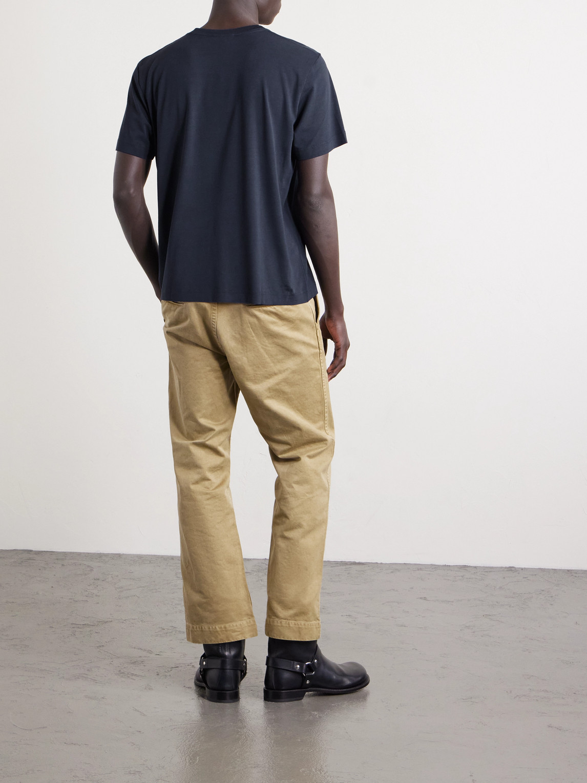 Cdlp Lyocell And Pima Cotton-blend Jersey T-shirt In Blue