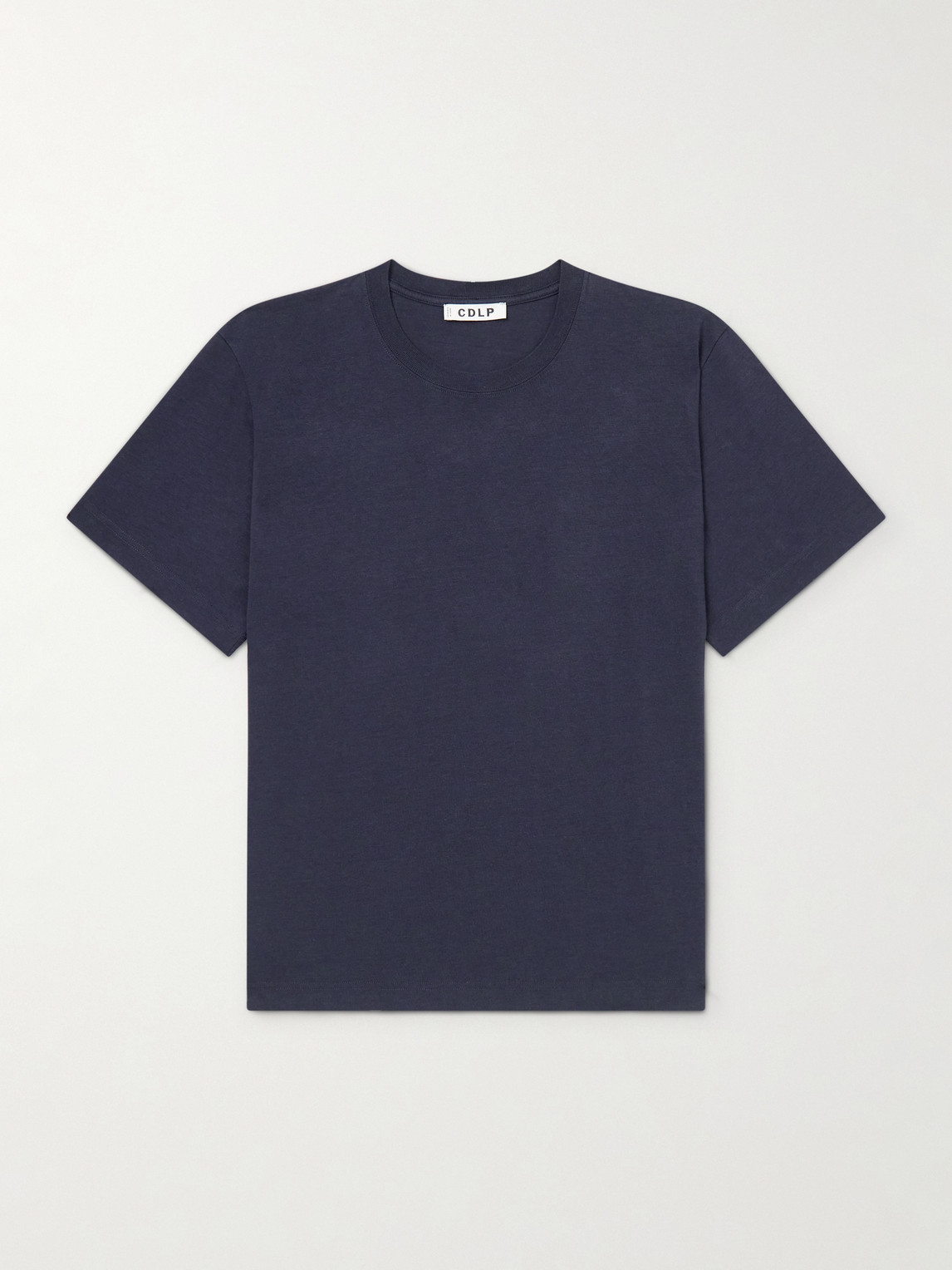 Cdlp Lyocell And Pima Cotton-blend Jersey T-shirt In Blue
