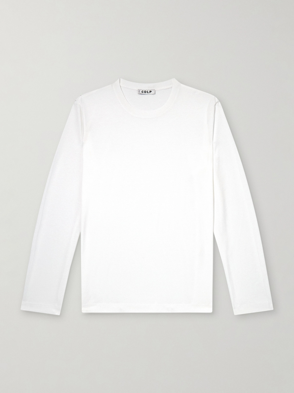 Cdlp Lyocell And Pima Cotton-blend Jersey T-shirt In Red