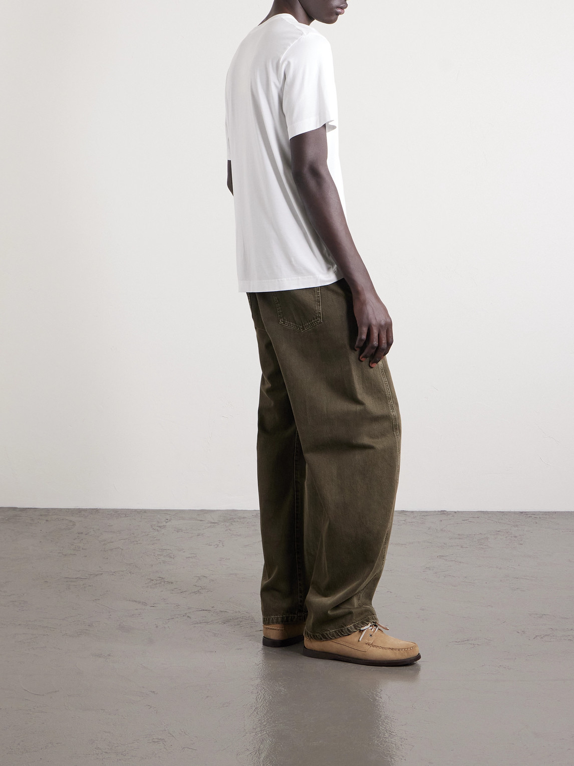 Cdlp Lyocell And Pima Cotton-blend Jersey T-shirt In White