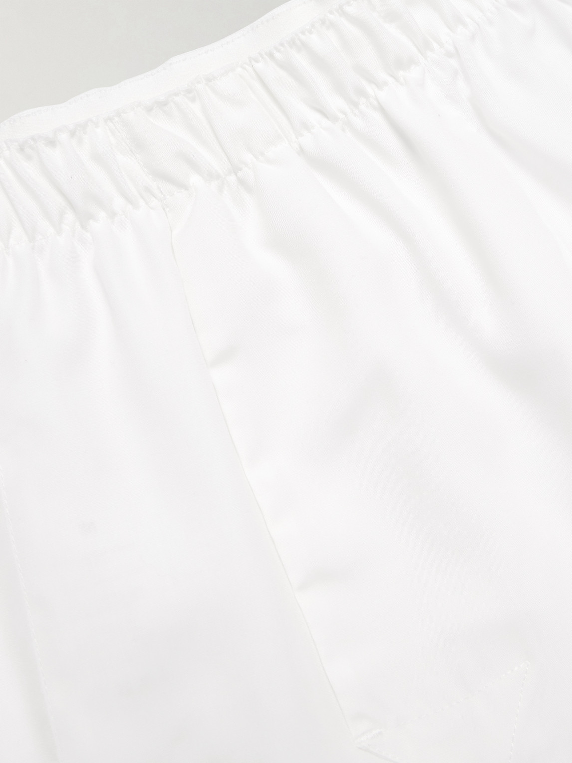  Cdlp - Tencel™ Lyocell-poplin Boxer Shorts - Men - White - Xl 