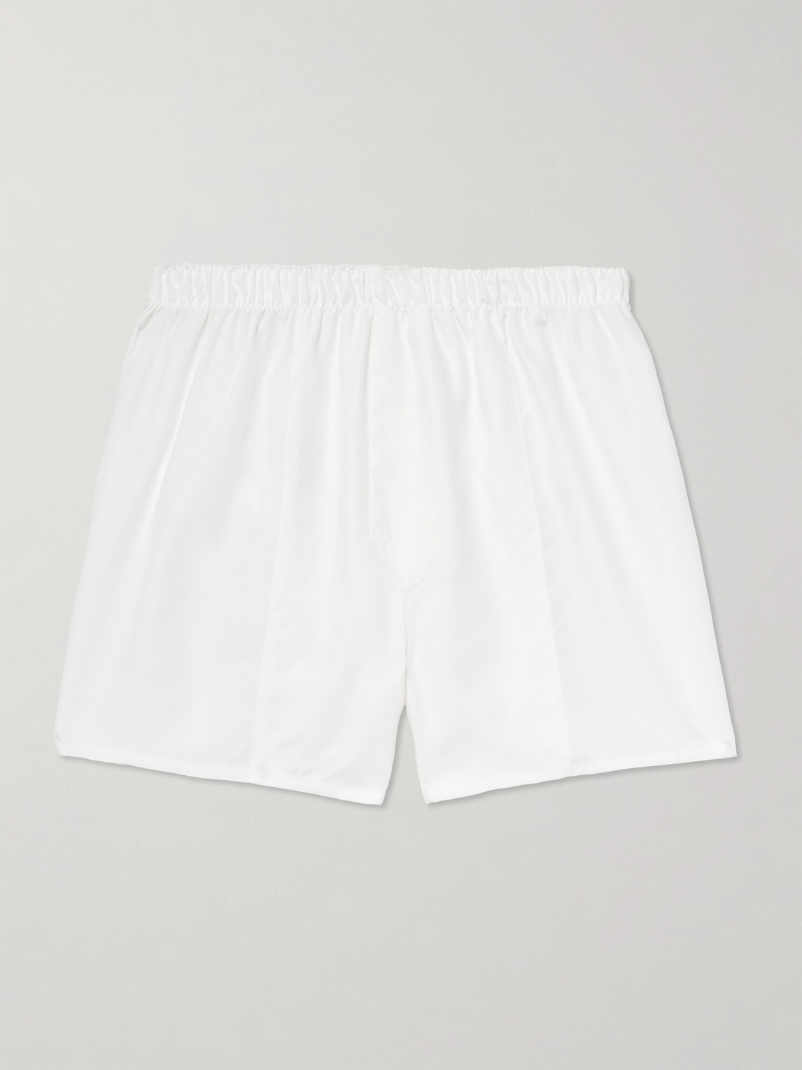 Cdlp Tencel™ Lyocell-poplin Boxer Shorts In White
